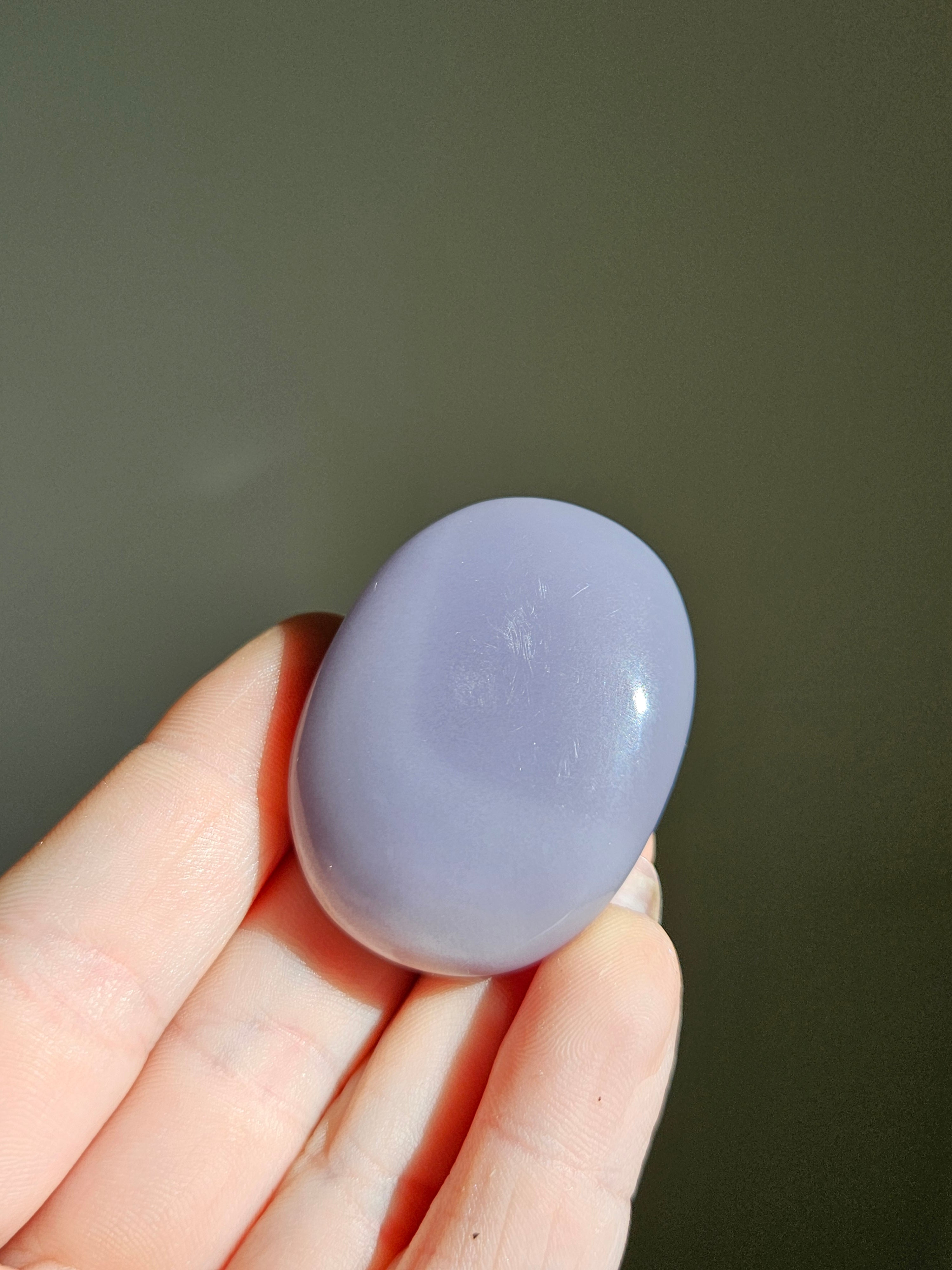 Yttrium Fluorite Palmstone 009