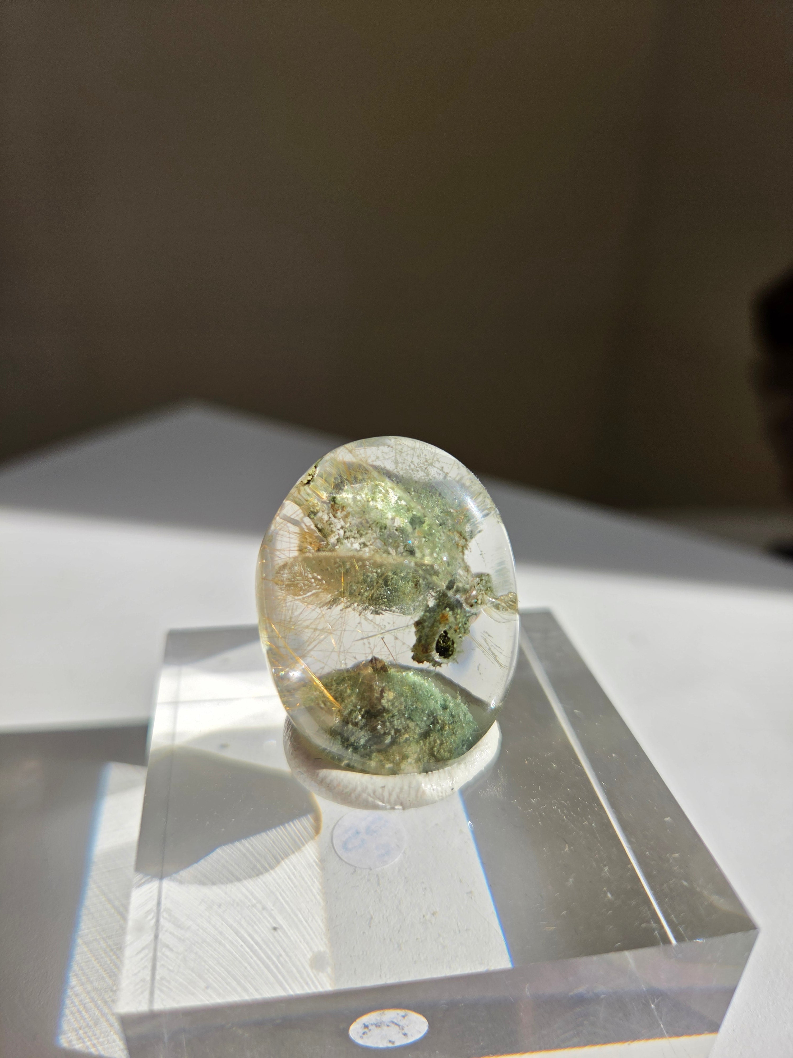 Himalayan Rutile Cabochon 014