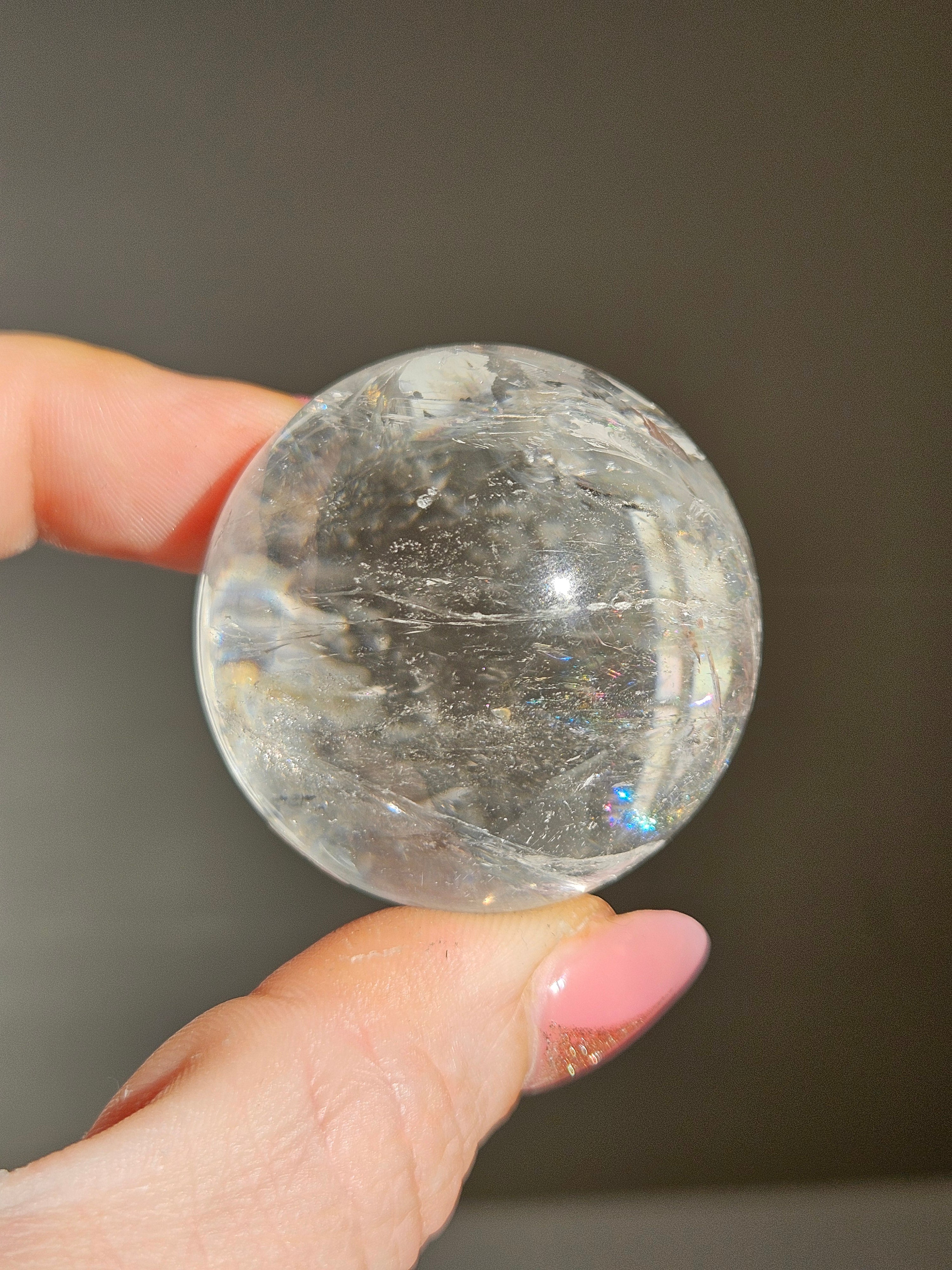 Lemurian Quartz Sphere 010