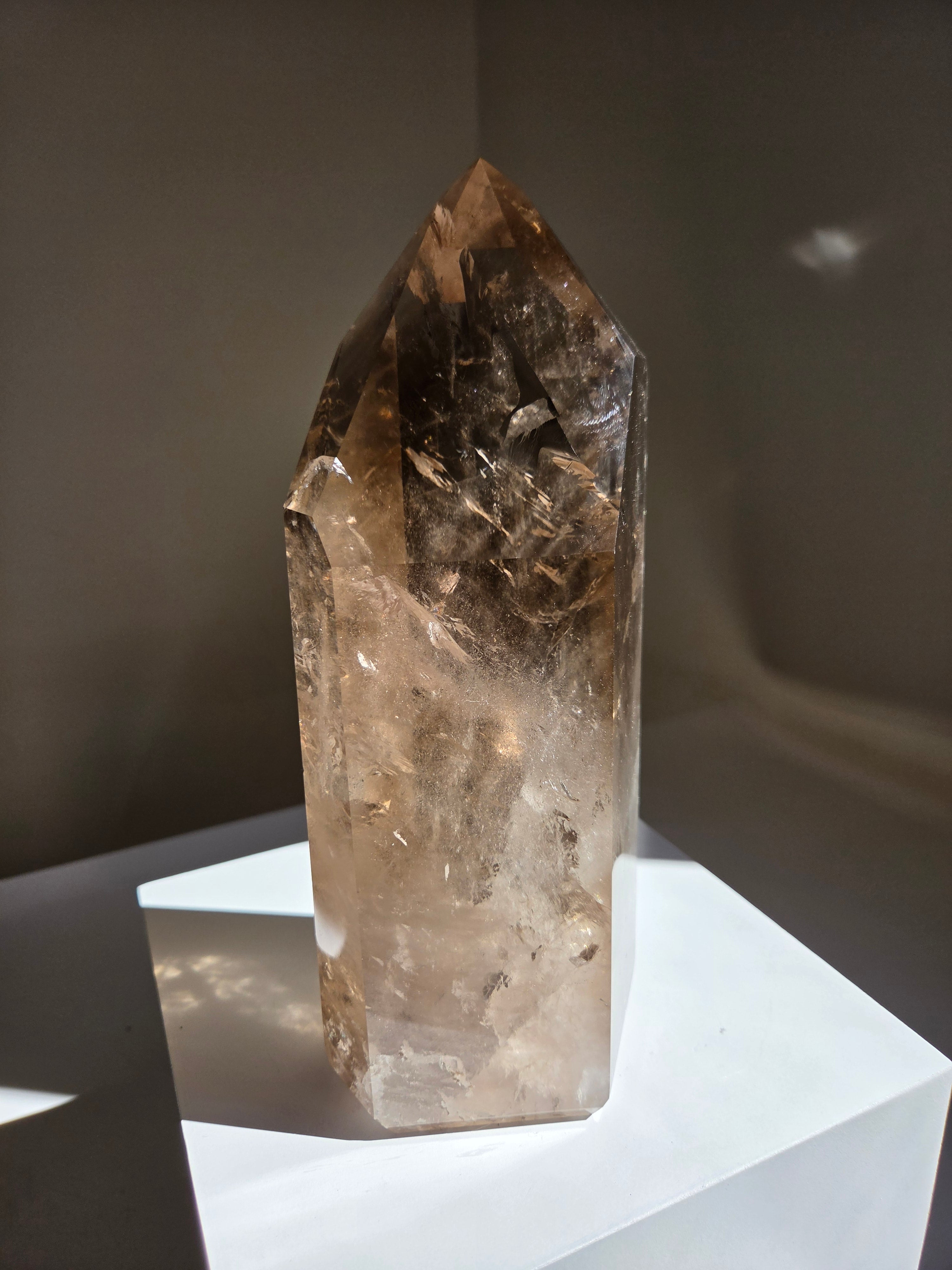 Phantom Smoky Quartz Statement Tower
