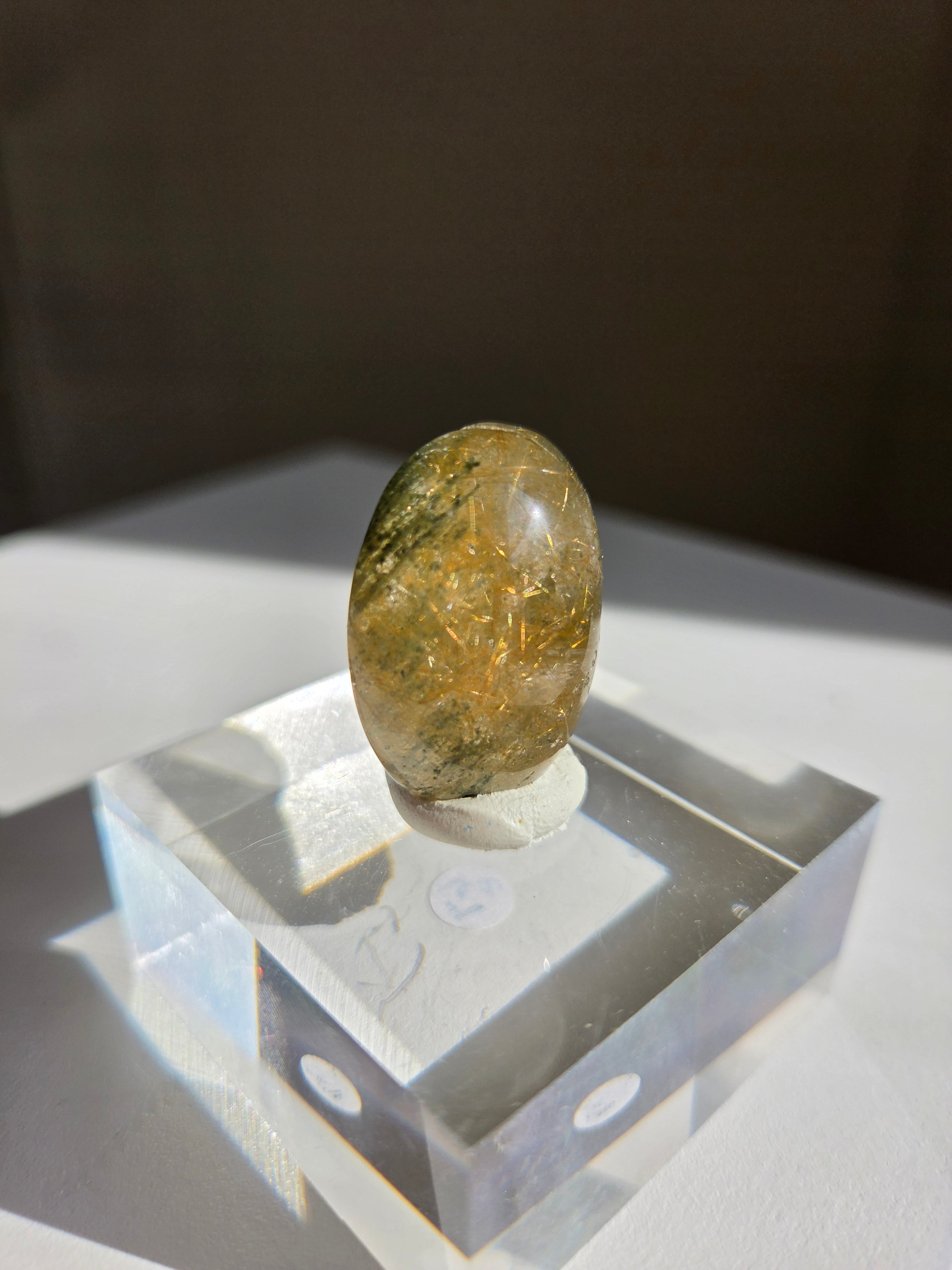 Himalayan Rutile Cabochon 013