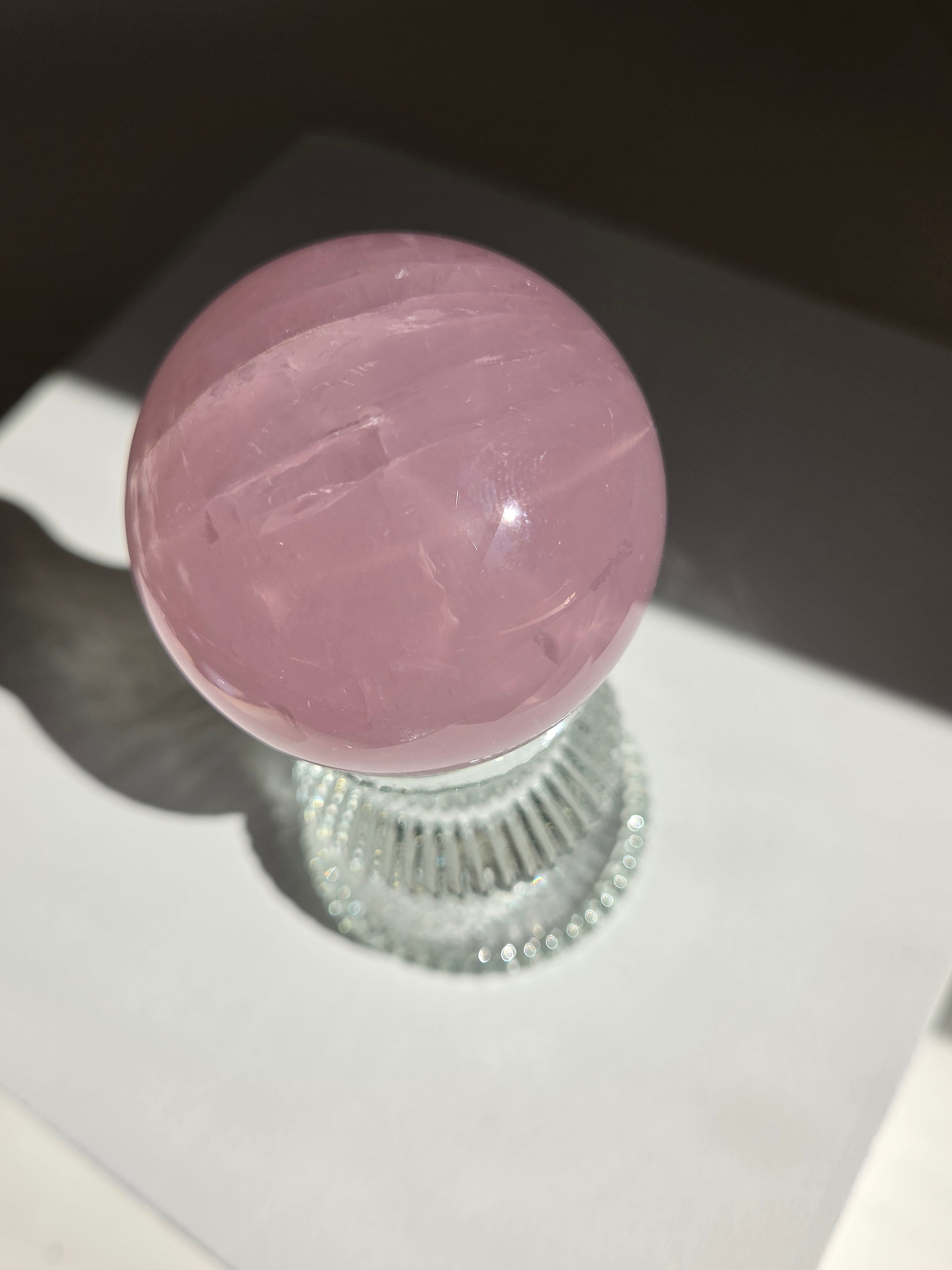 Rose Quartz Sphere 013
