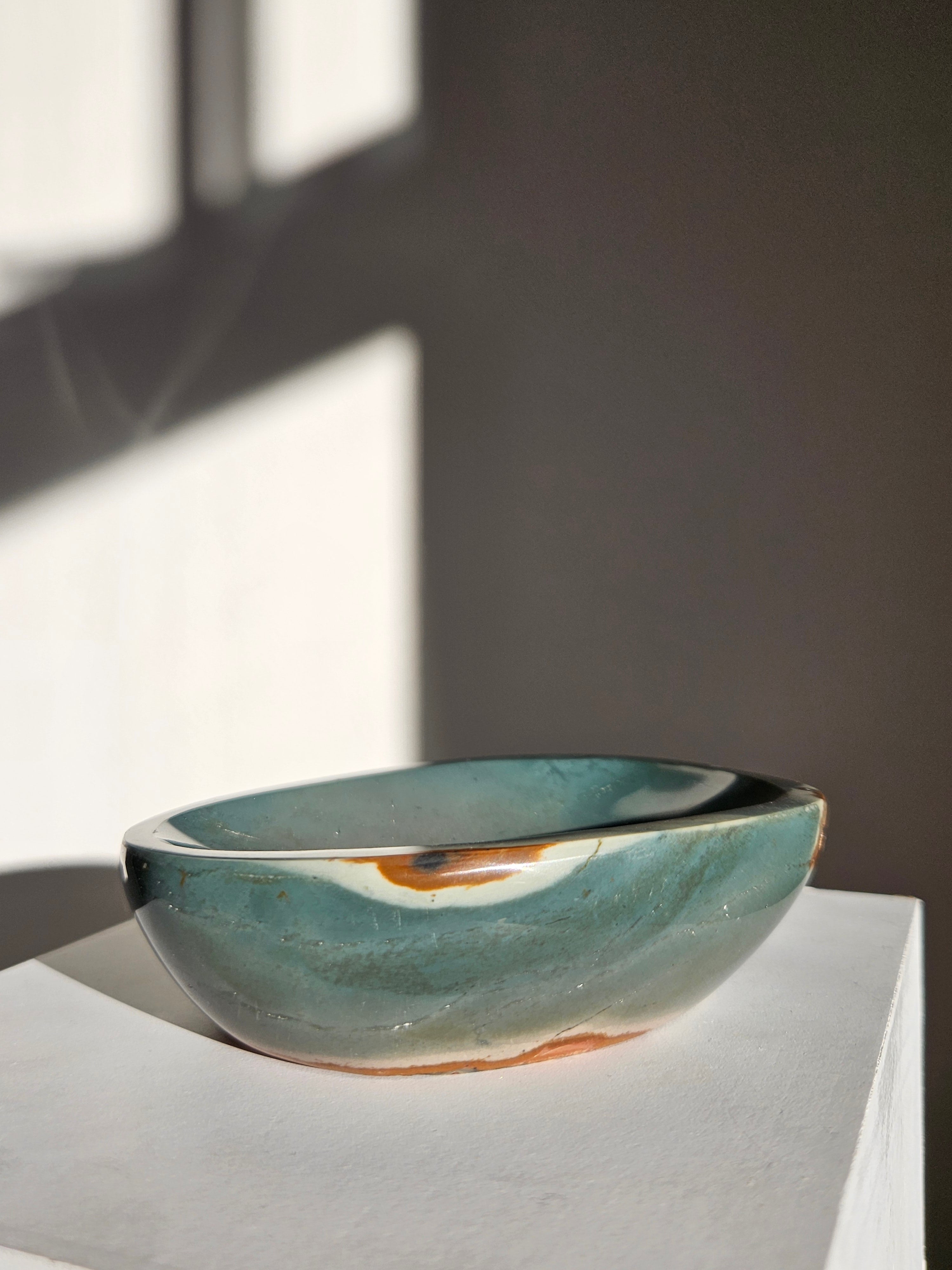 Polychrome Jasper Bowl 002