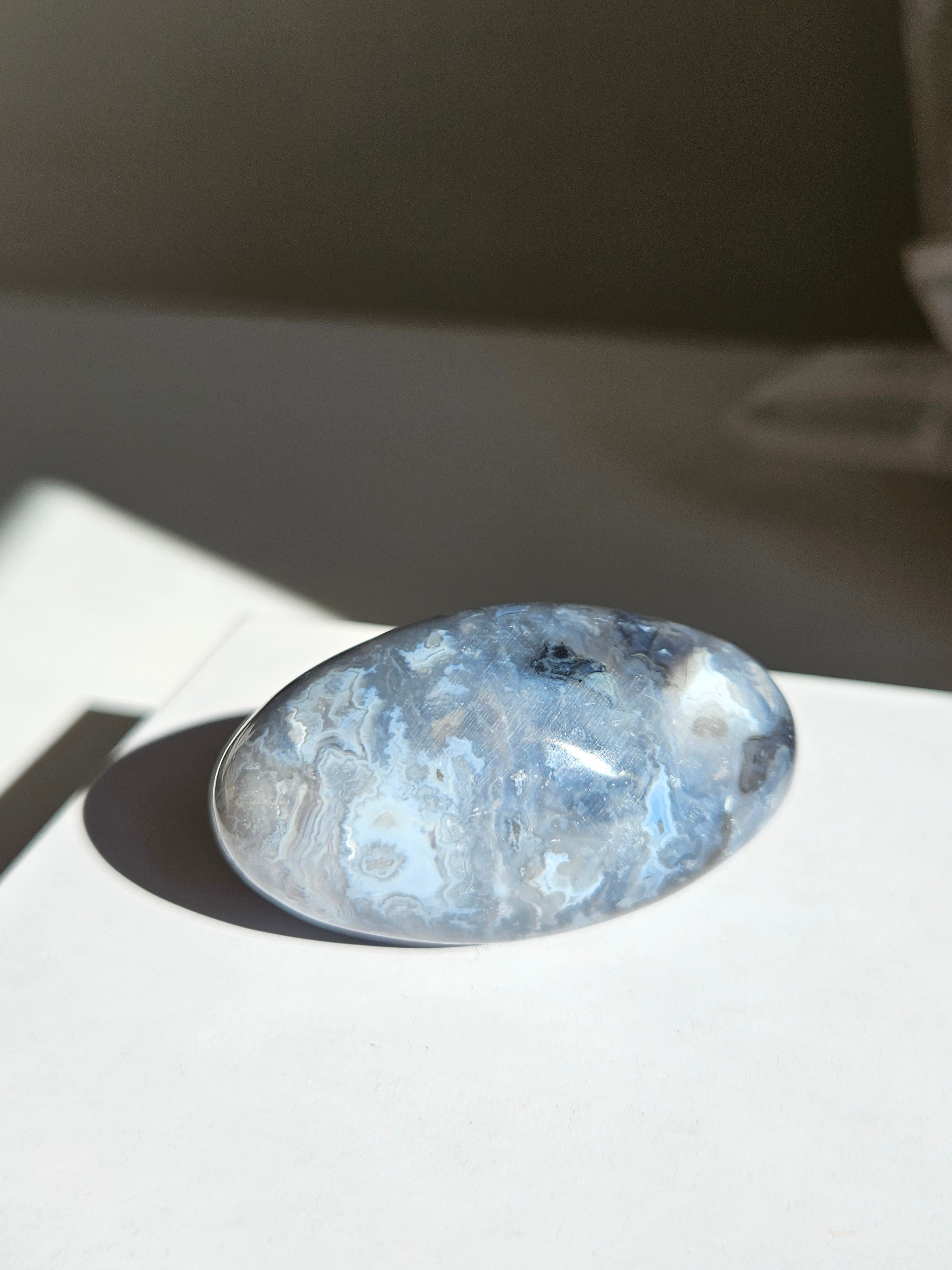 Pacific Blue Agate Shiva 008