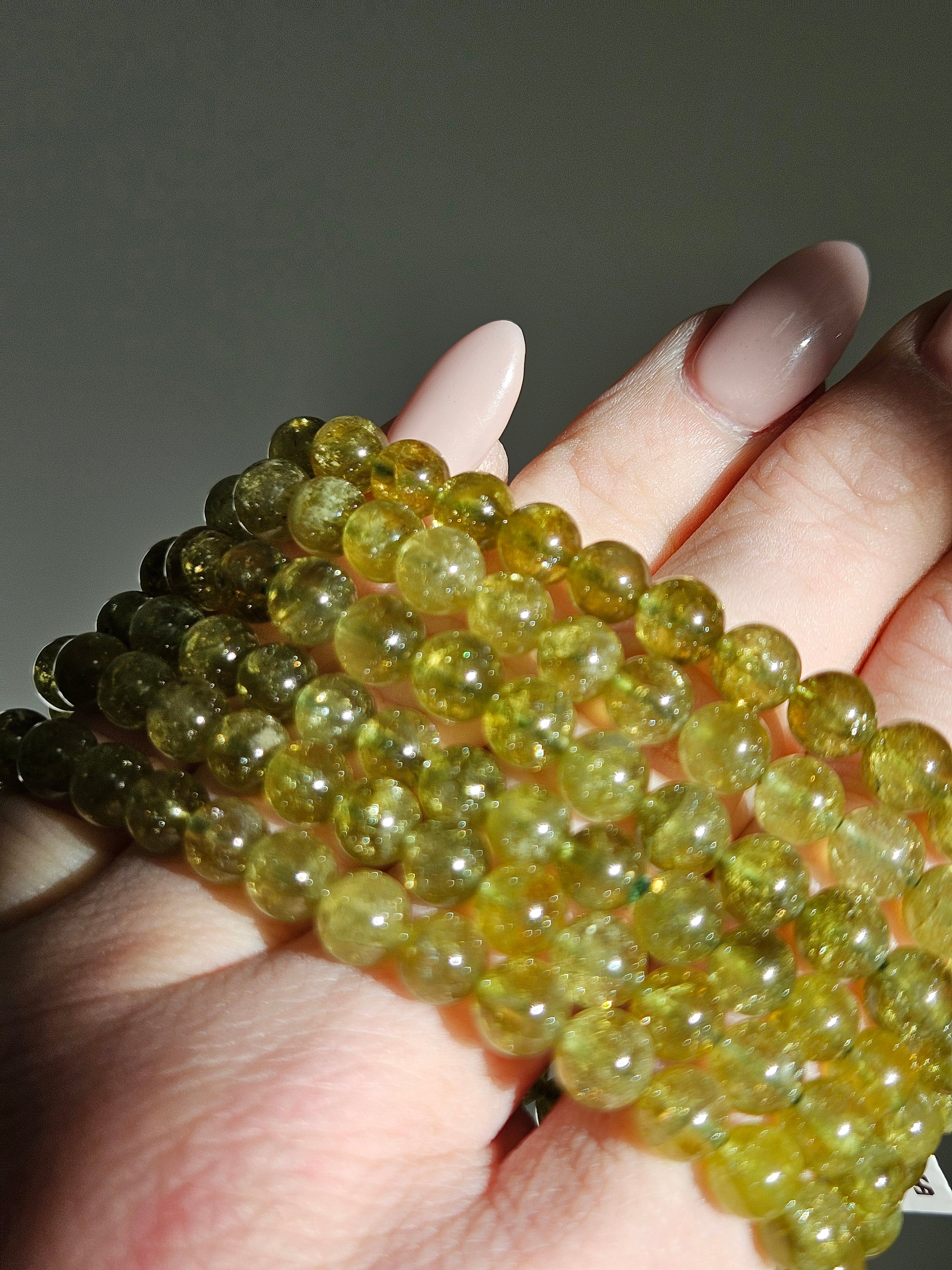Tsavorite Garnet bracelet | 6mm