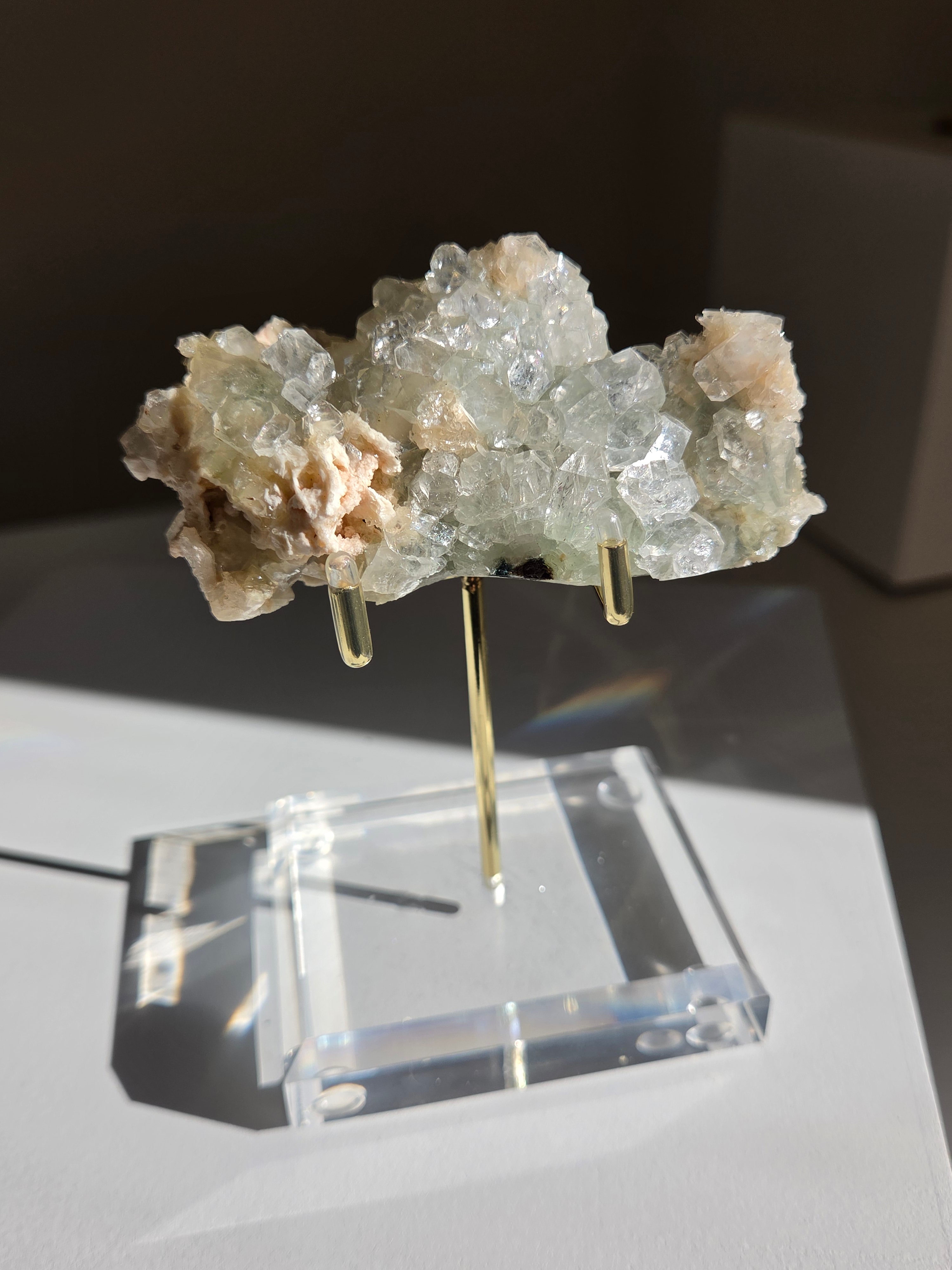Minty Green Apophyllite 007