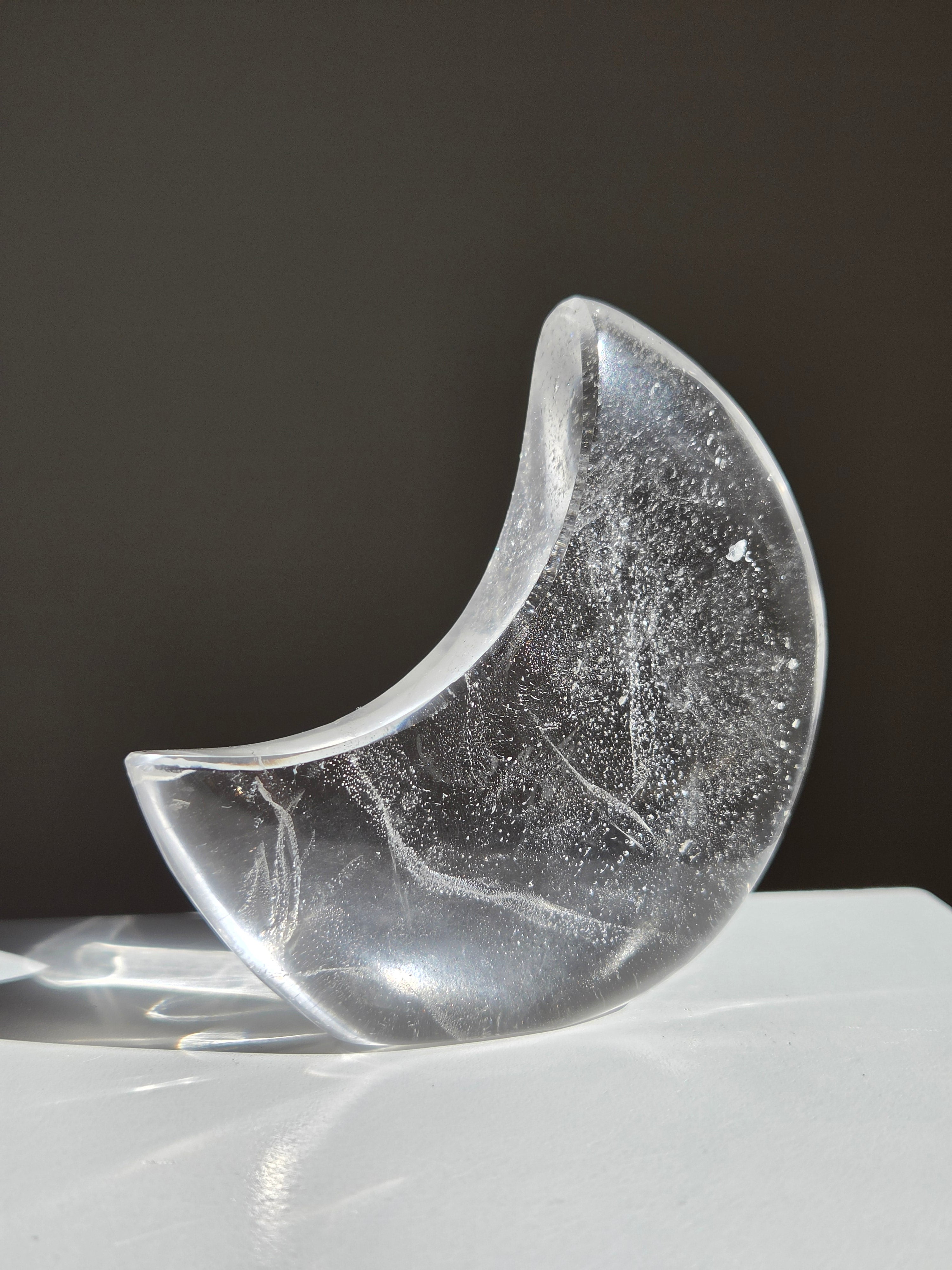 Himalayan Quartz Standing Moon 006
