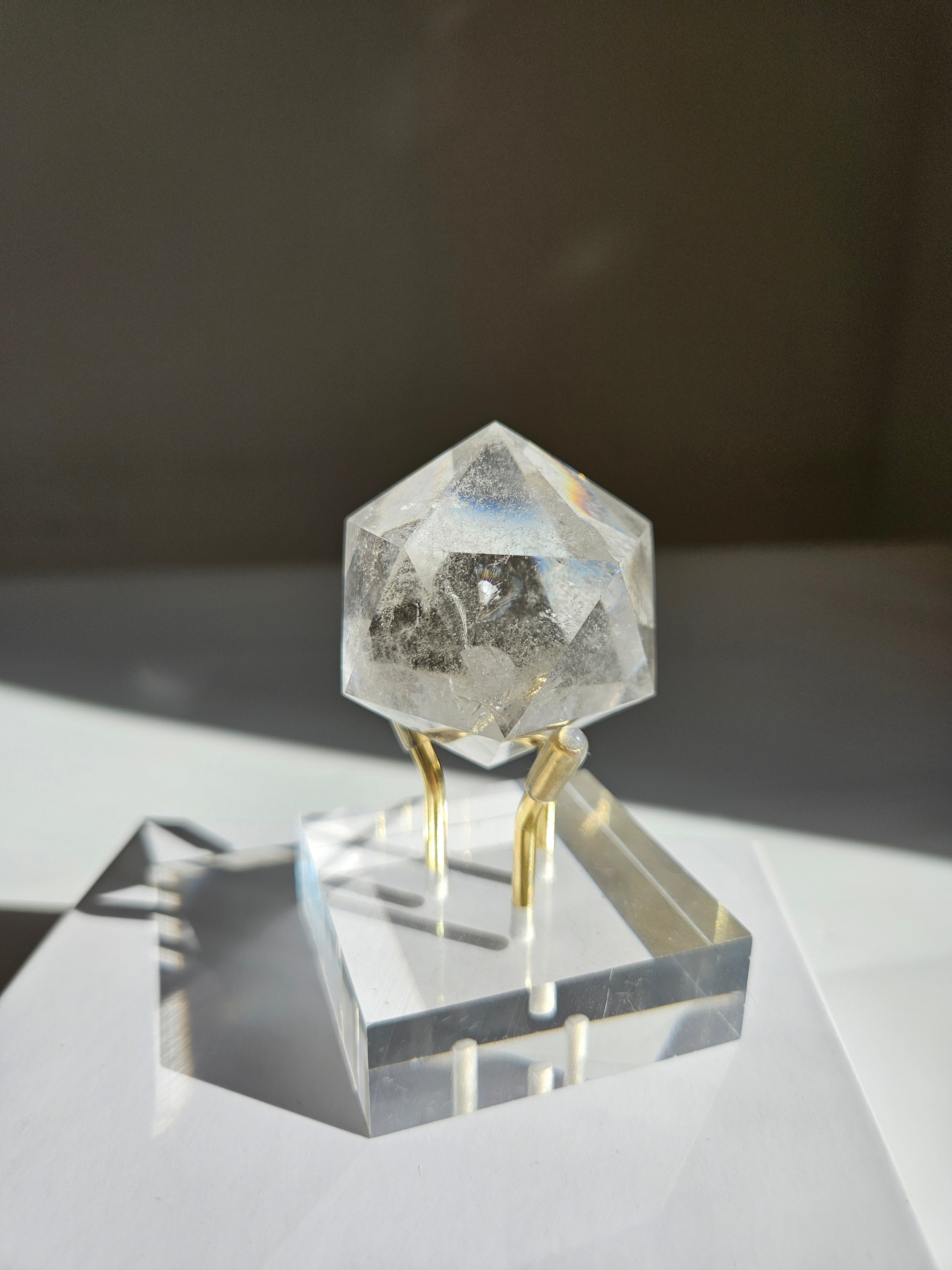 Quartz Icosahedron 001