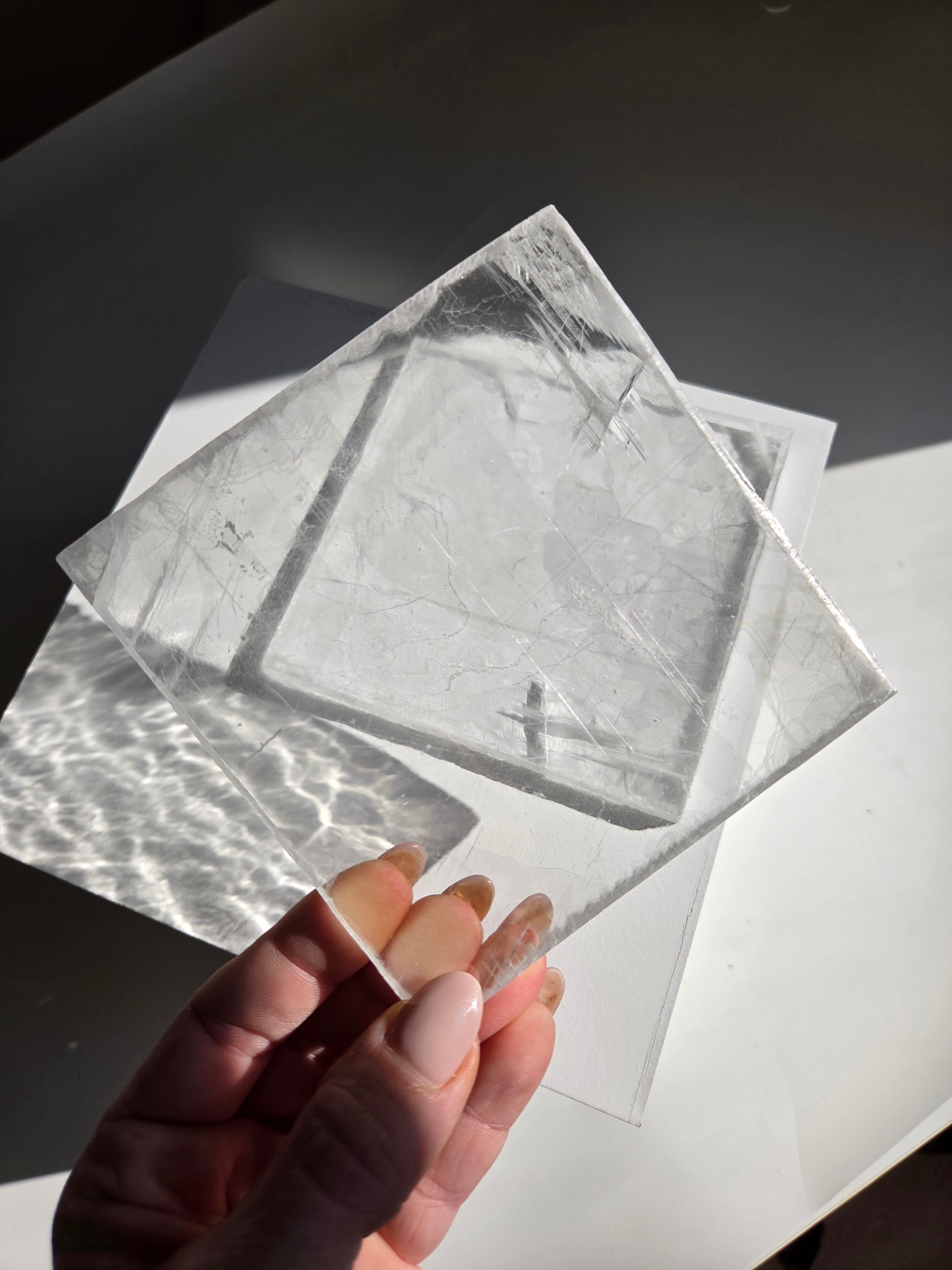 Selenite "tile" | Intuitively selected