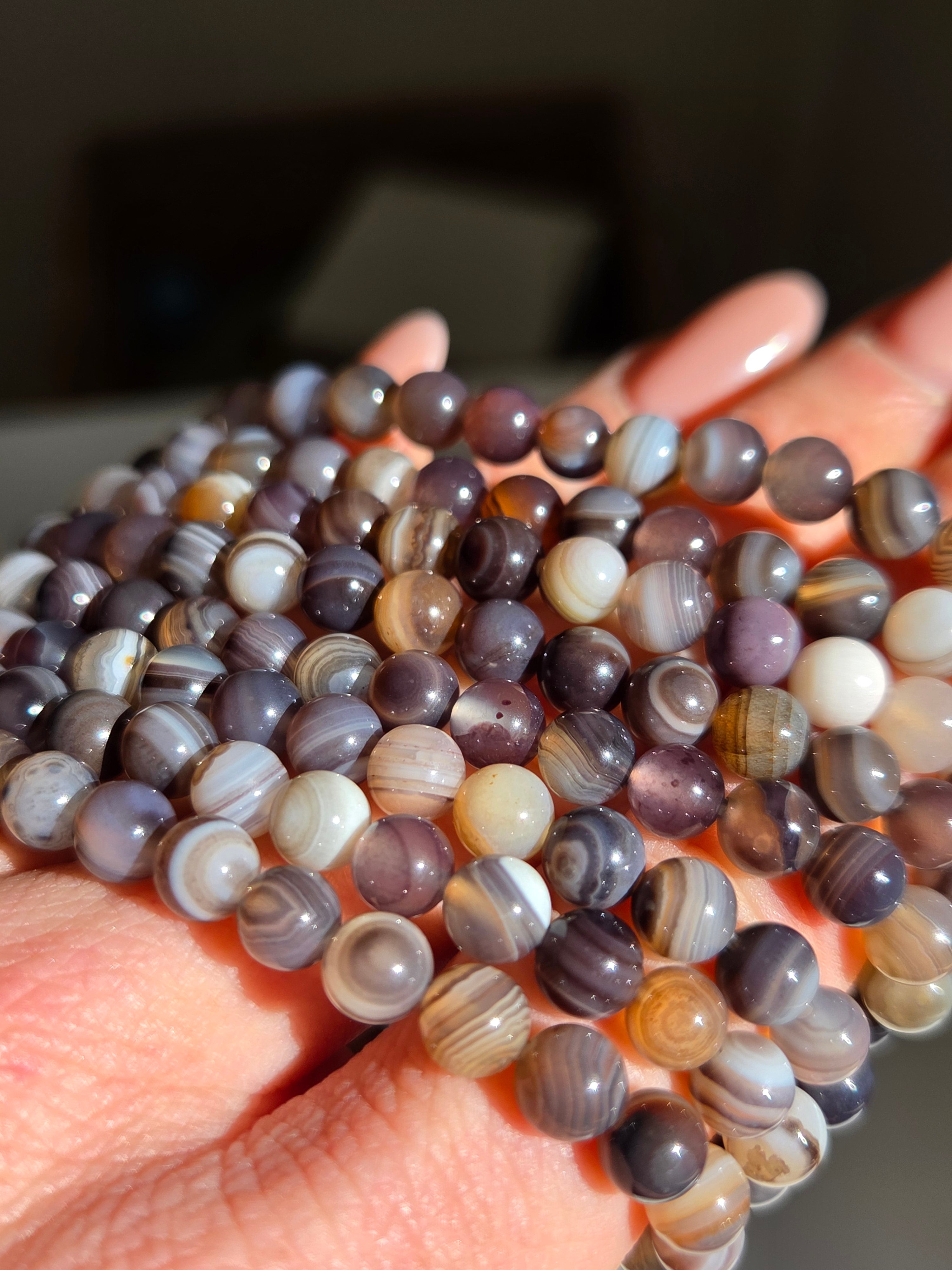 Botswana Agate Bracelet | 6mm