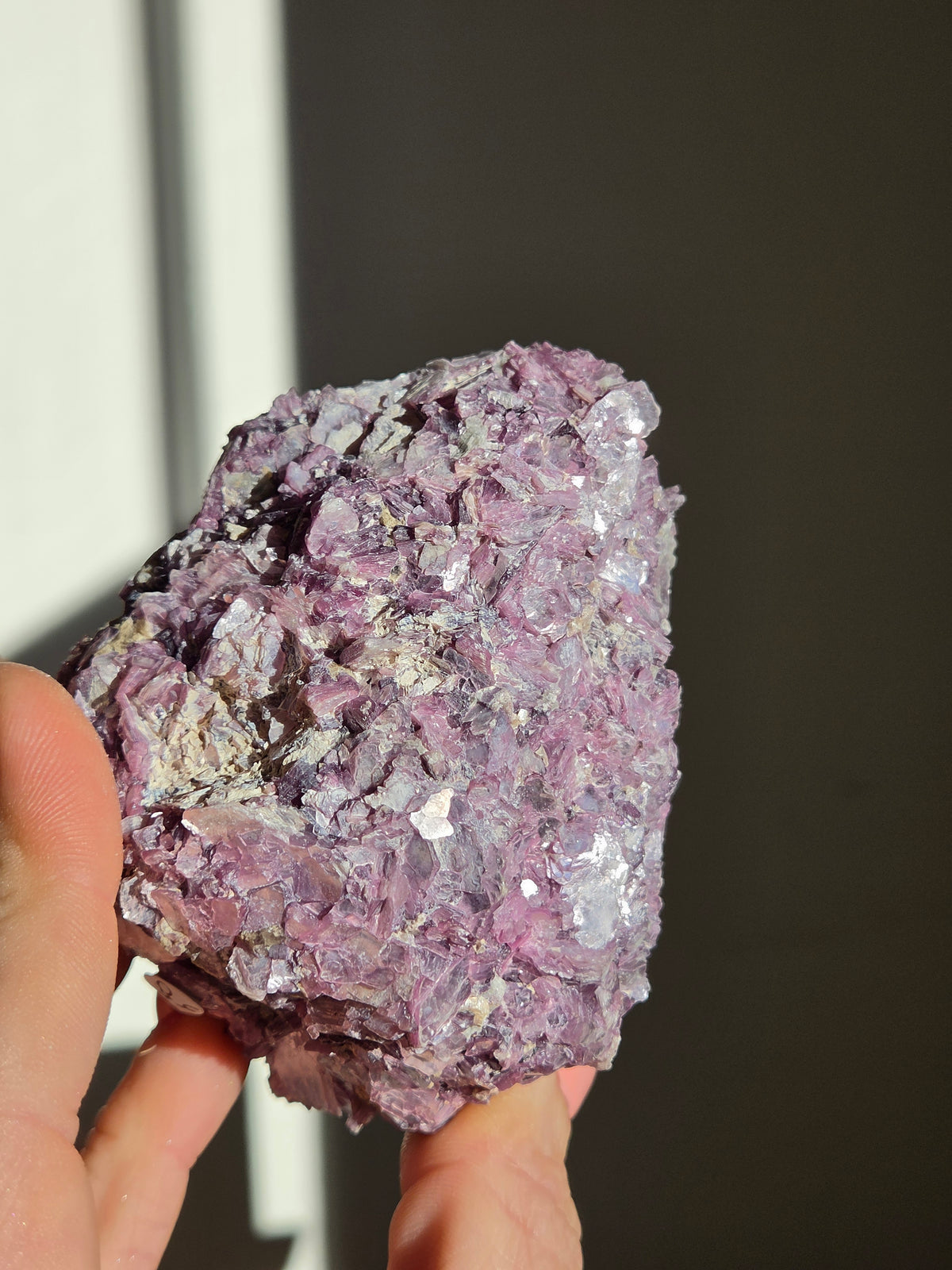 Raw Gem Lepidolite 008