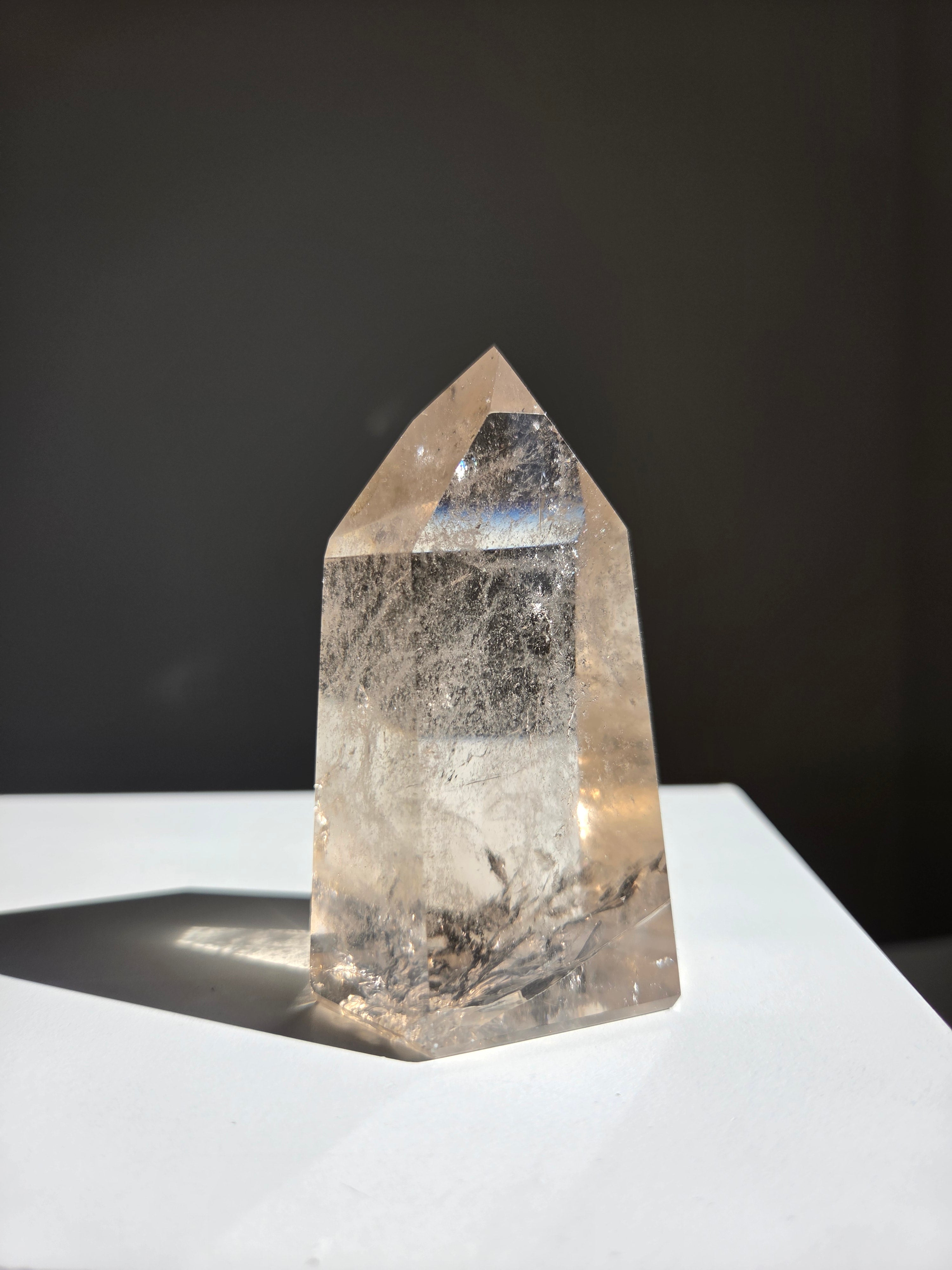 Smoky Quartz Tower 016