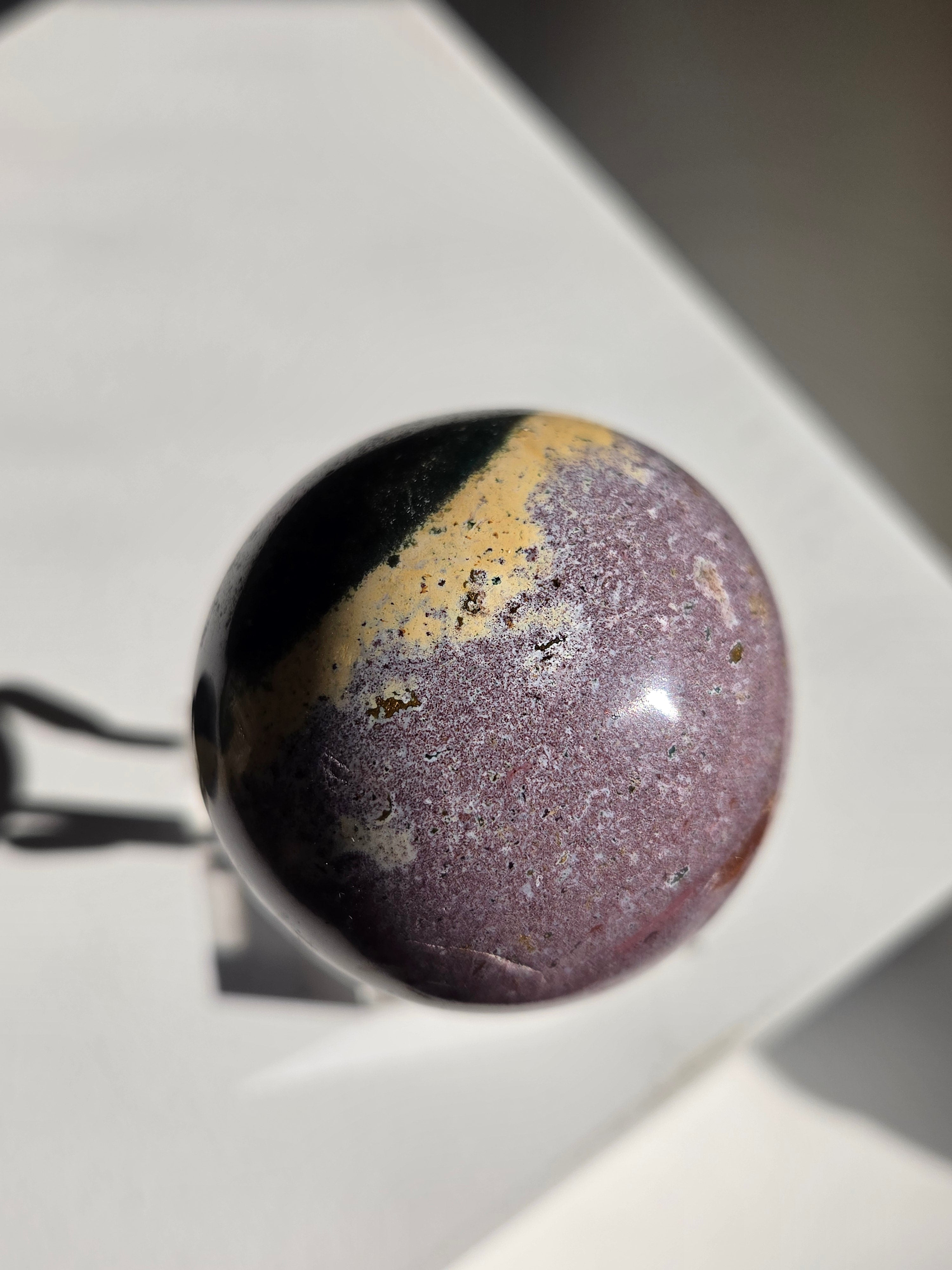 Sea Jasper Sphere 007