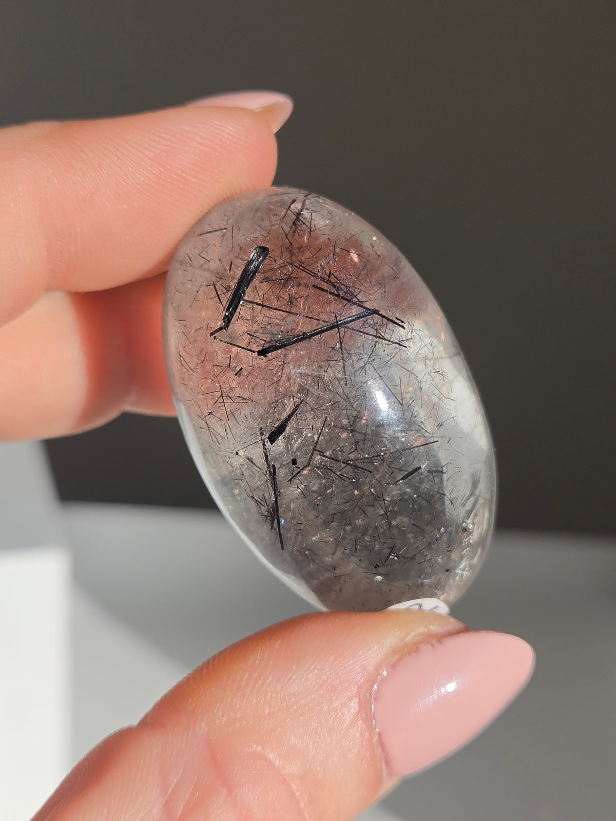 Black Tourmaline x Quartz Shiva 002