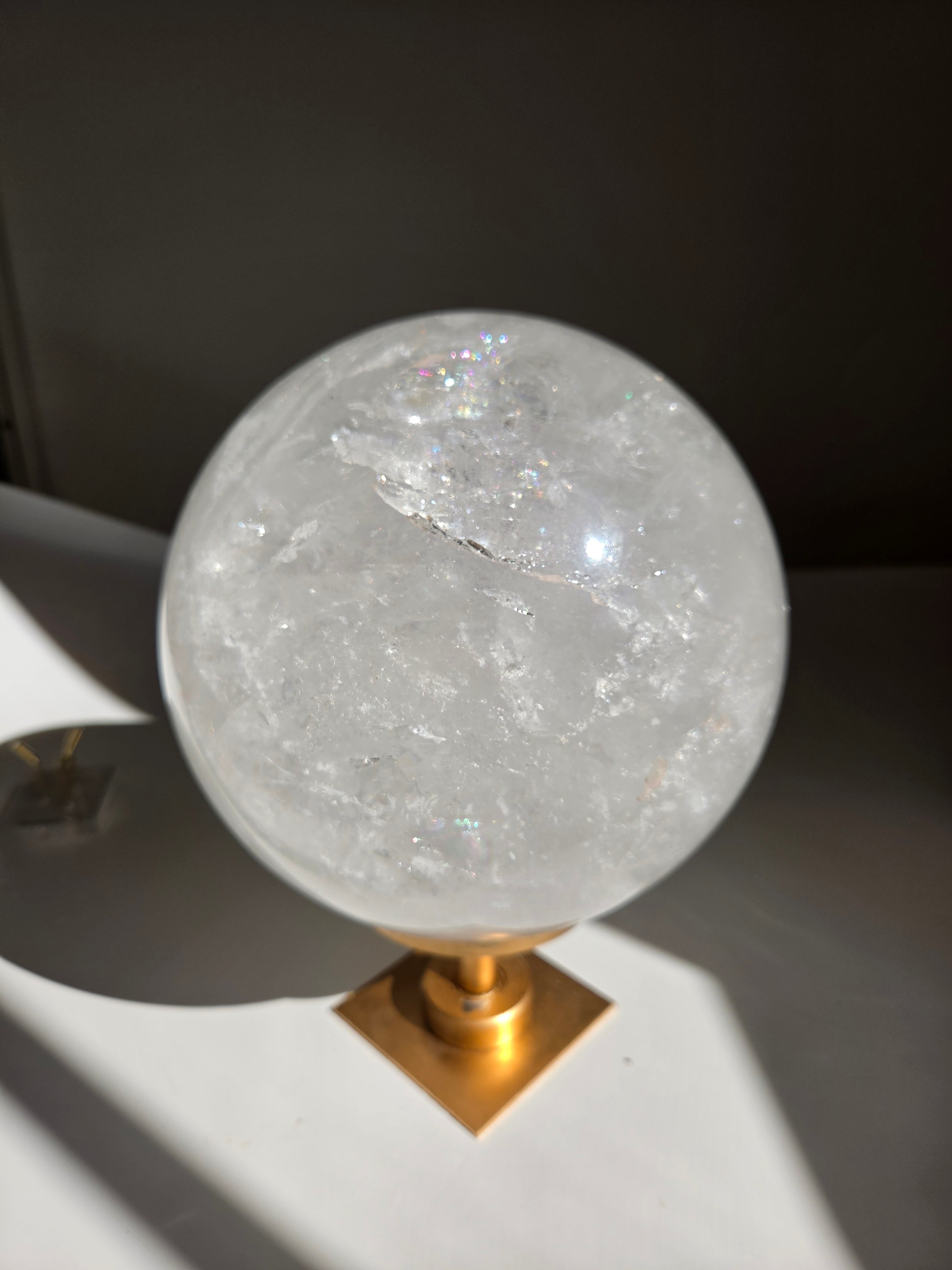 Quartz Statement Sphere