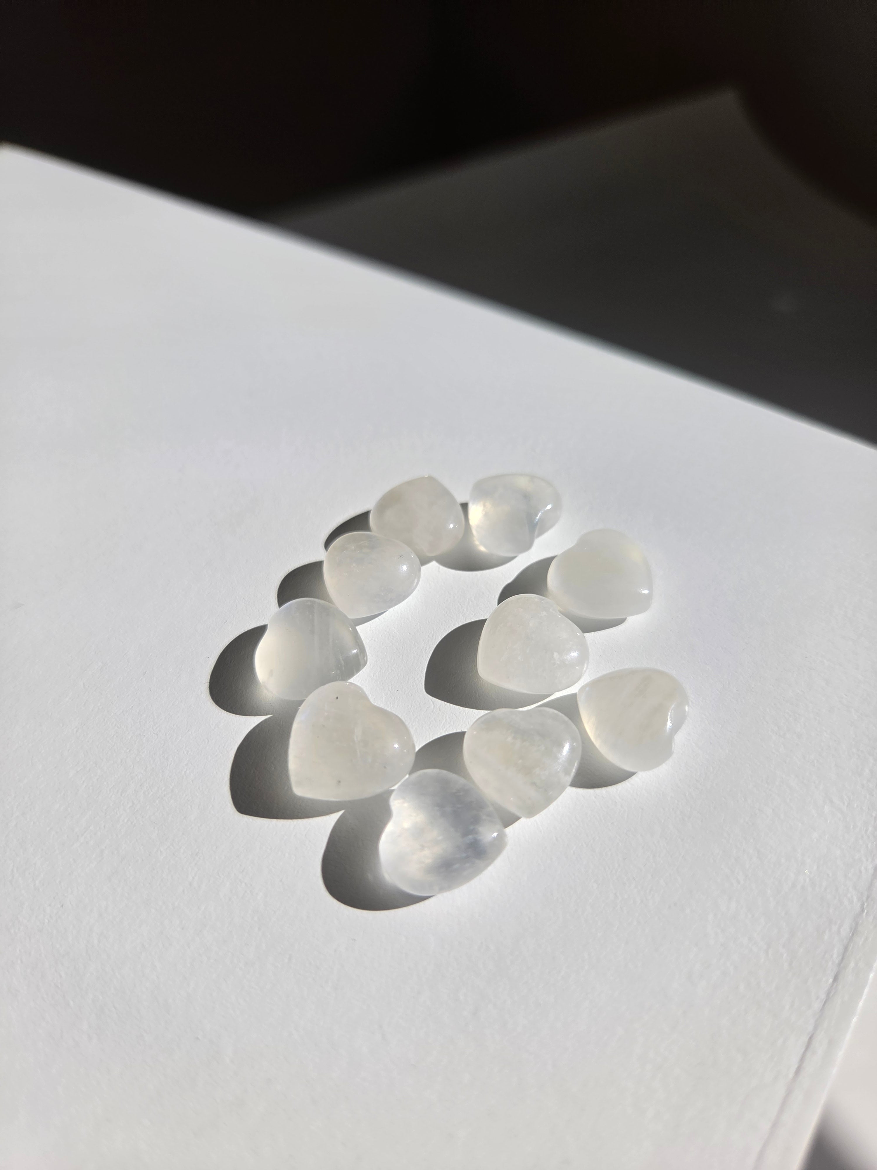 Moonstone Mini Heart