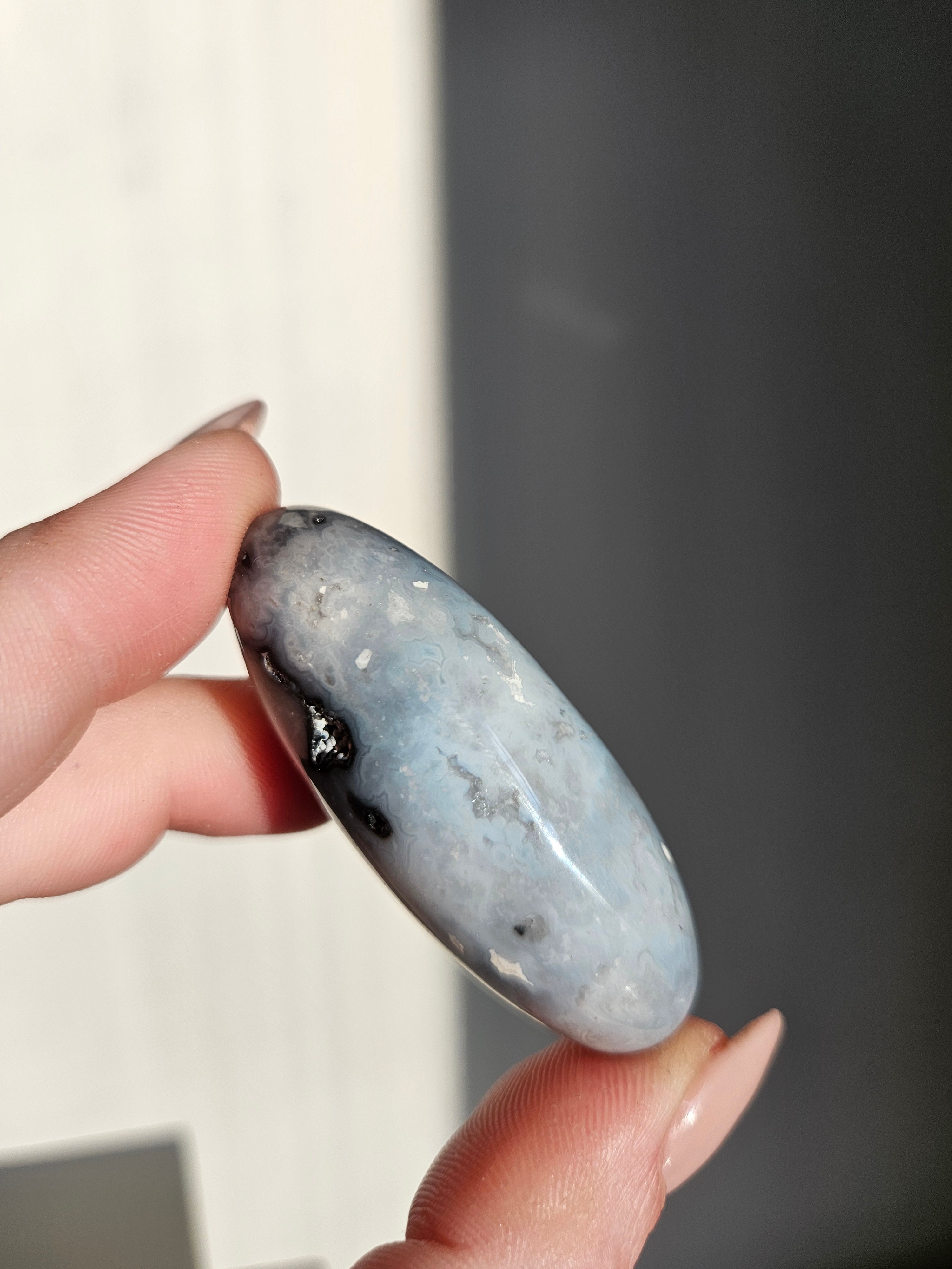 Pacific Blue Agate Shiva 006