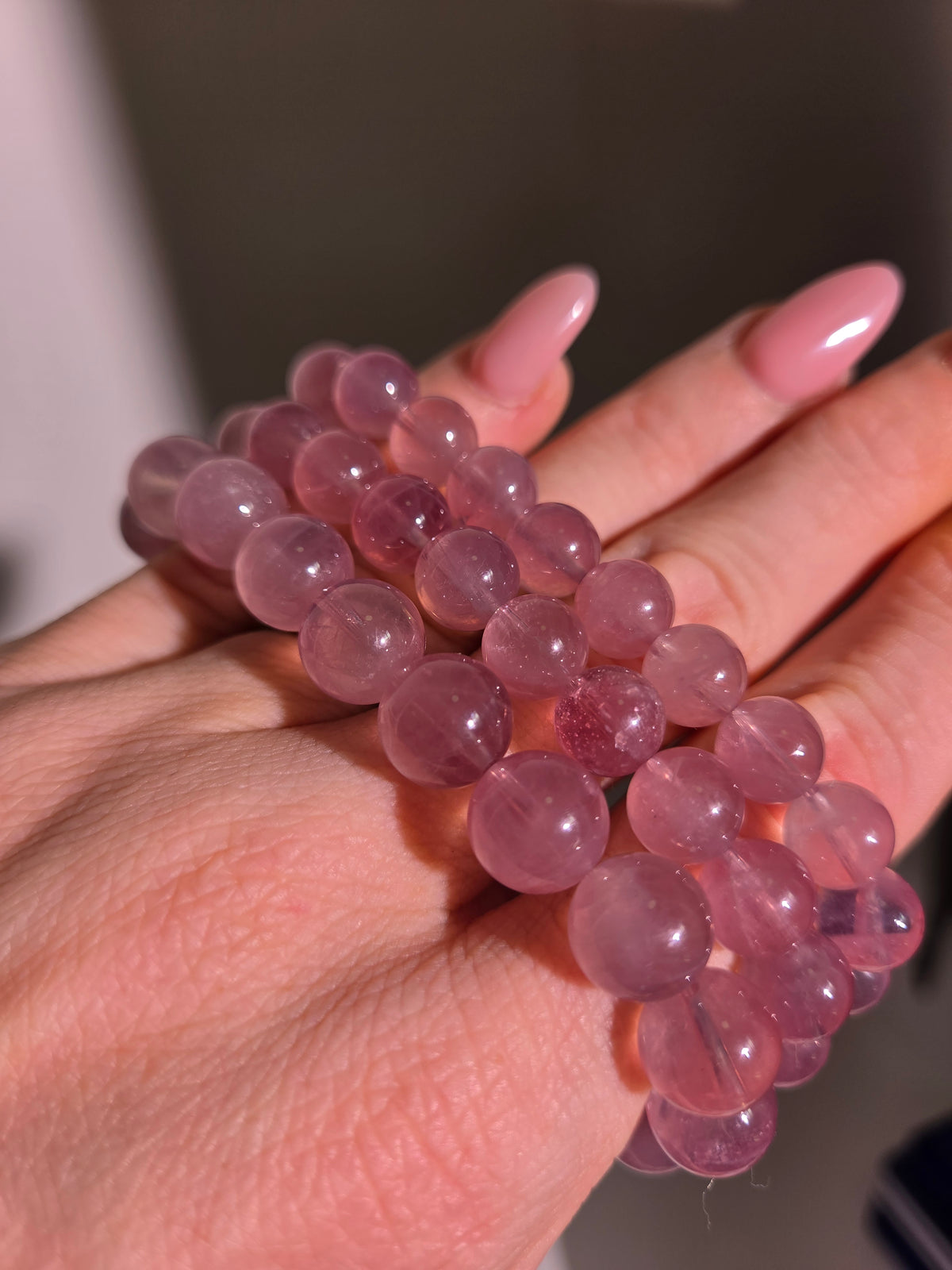 Star Rose Quartz Bracelet