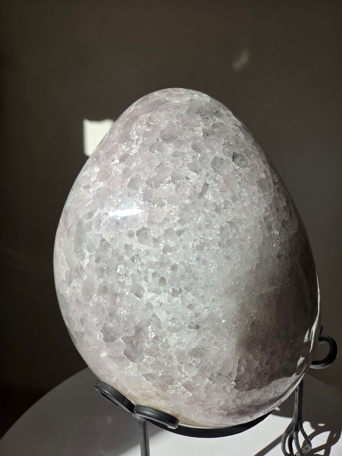 Agate x Amethyst Statement Egg