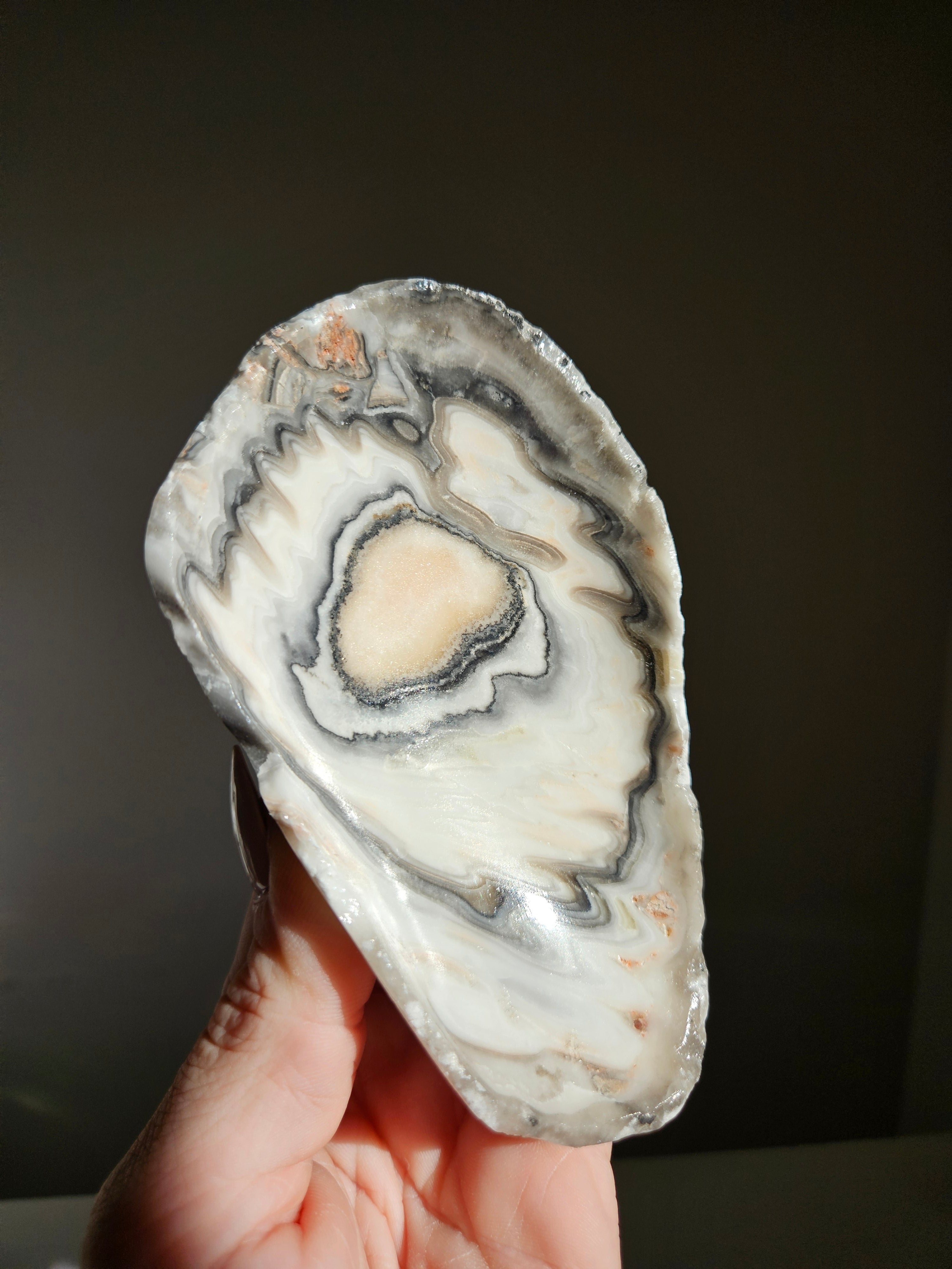 Banded Calcite Bowl 004