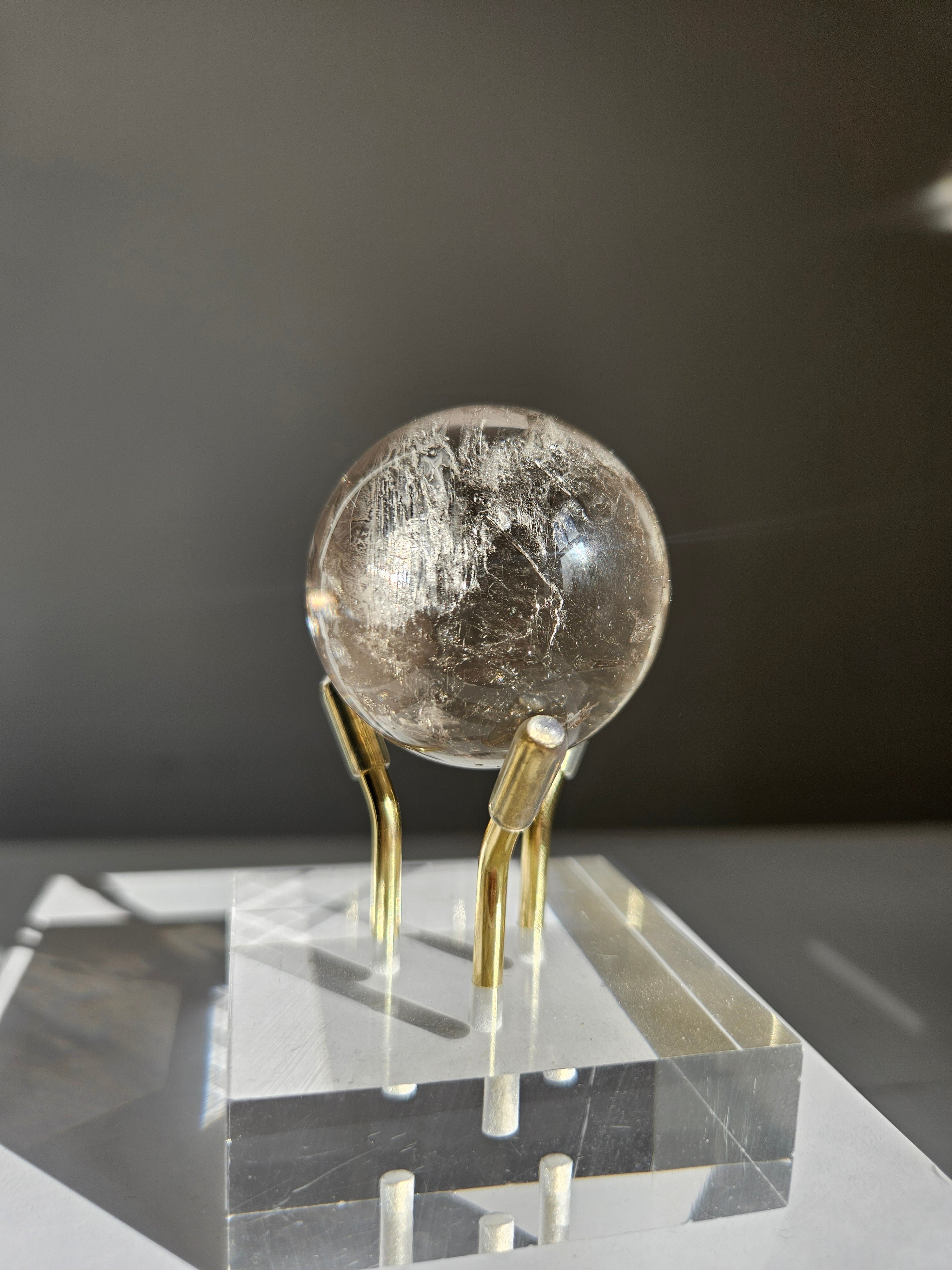 Smoky Quartz Sphere 004