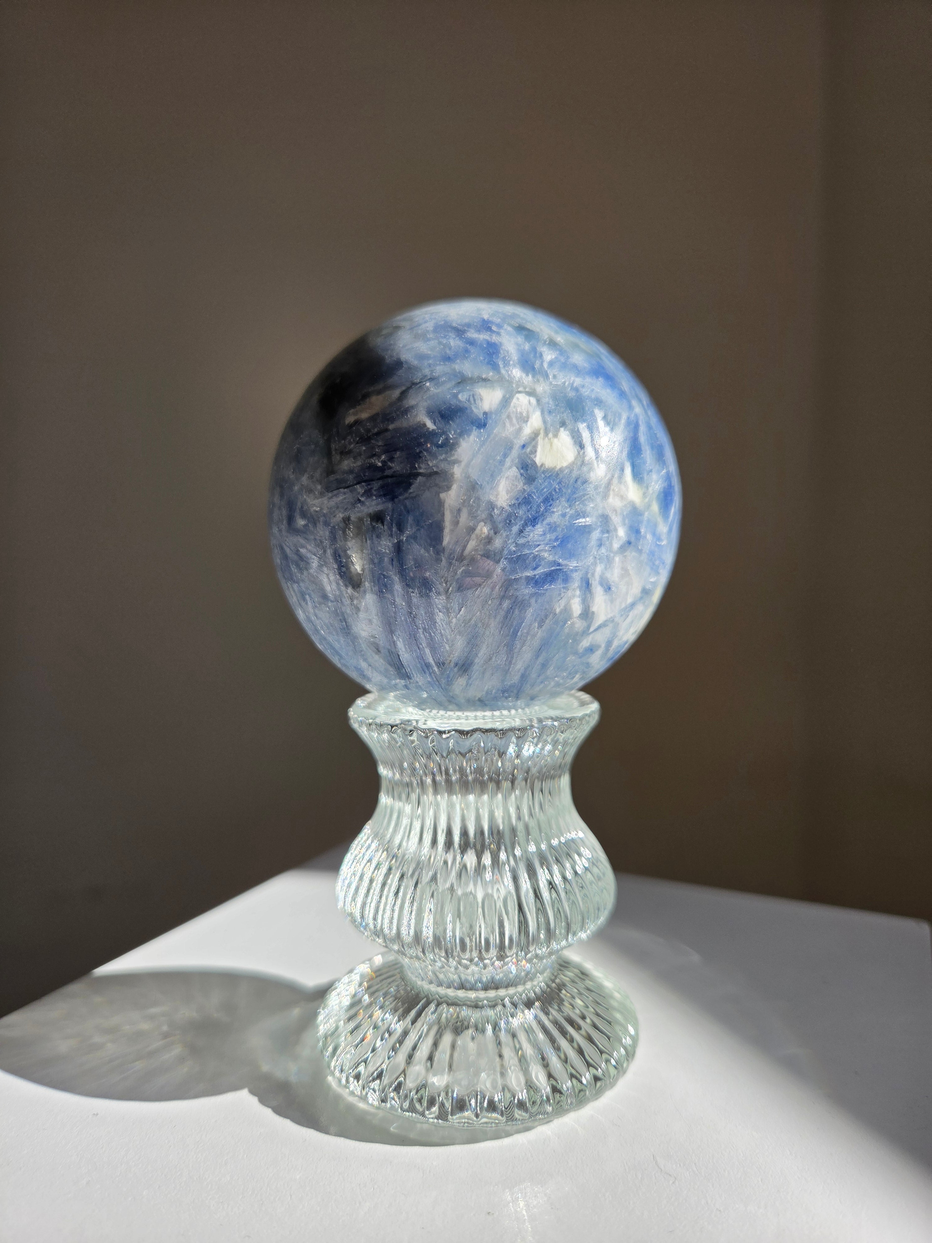 Blue Kyanite Sphere 001