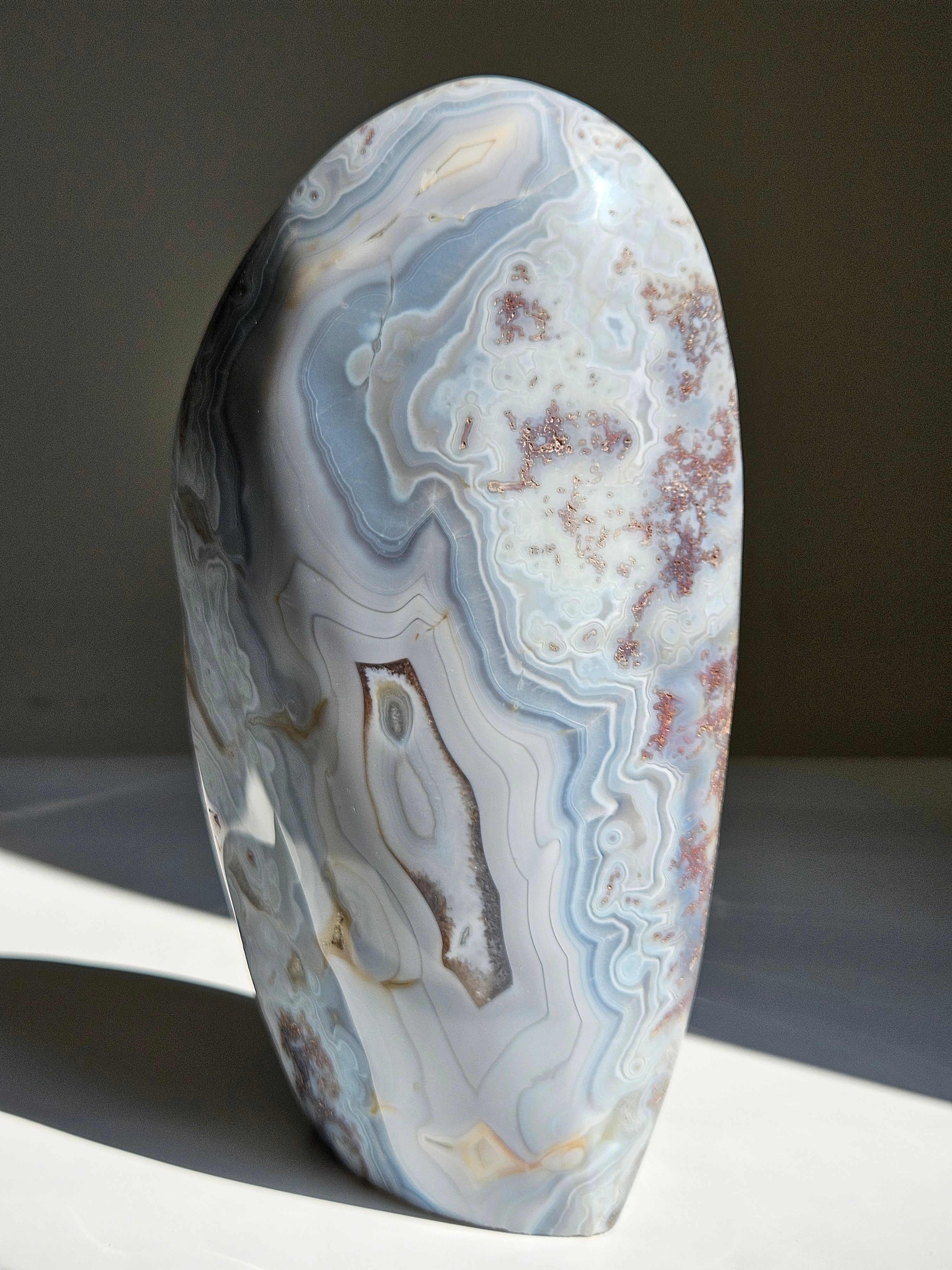 Orca x Moss Agate Statement