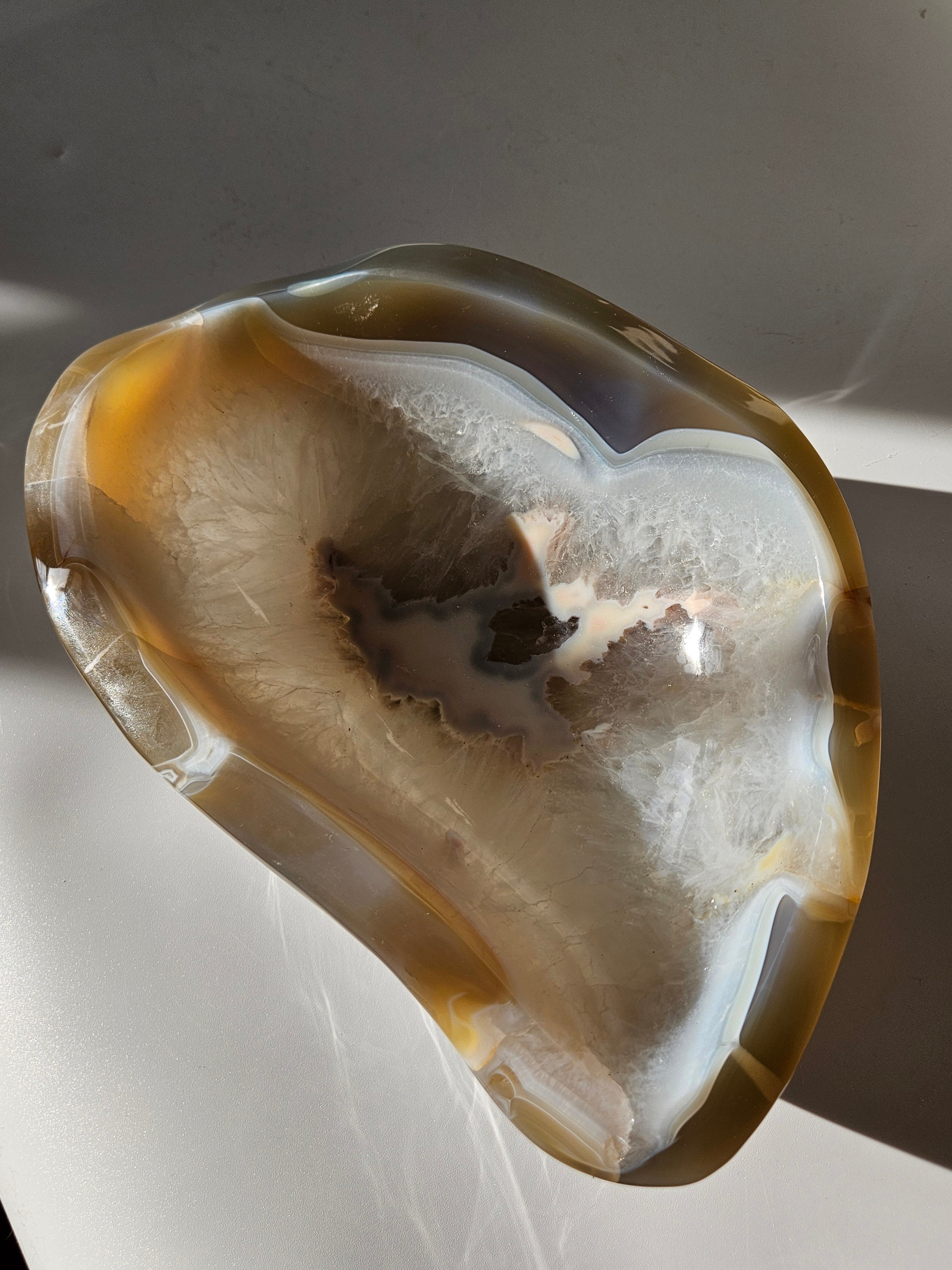 Agate Statement Bowl