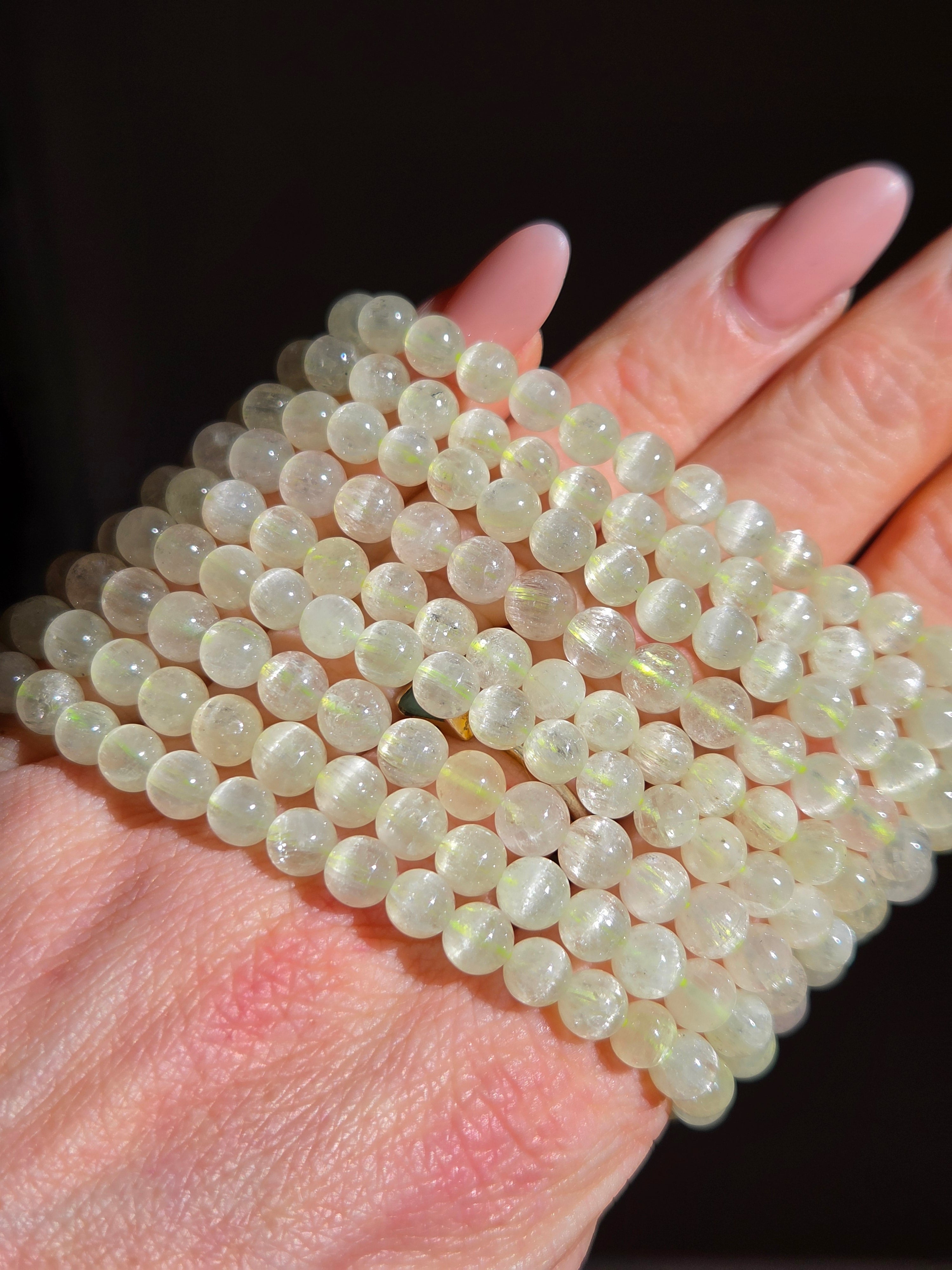 Hiddenite Bracelet | 6mm