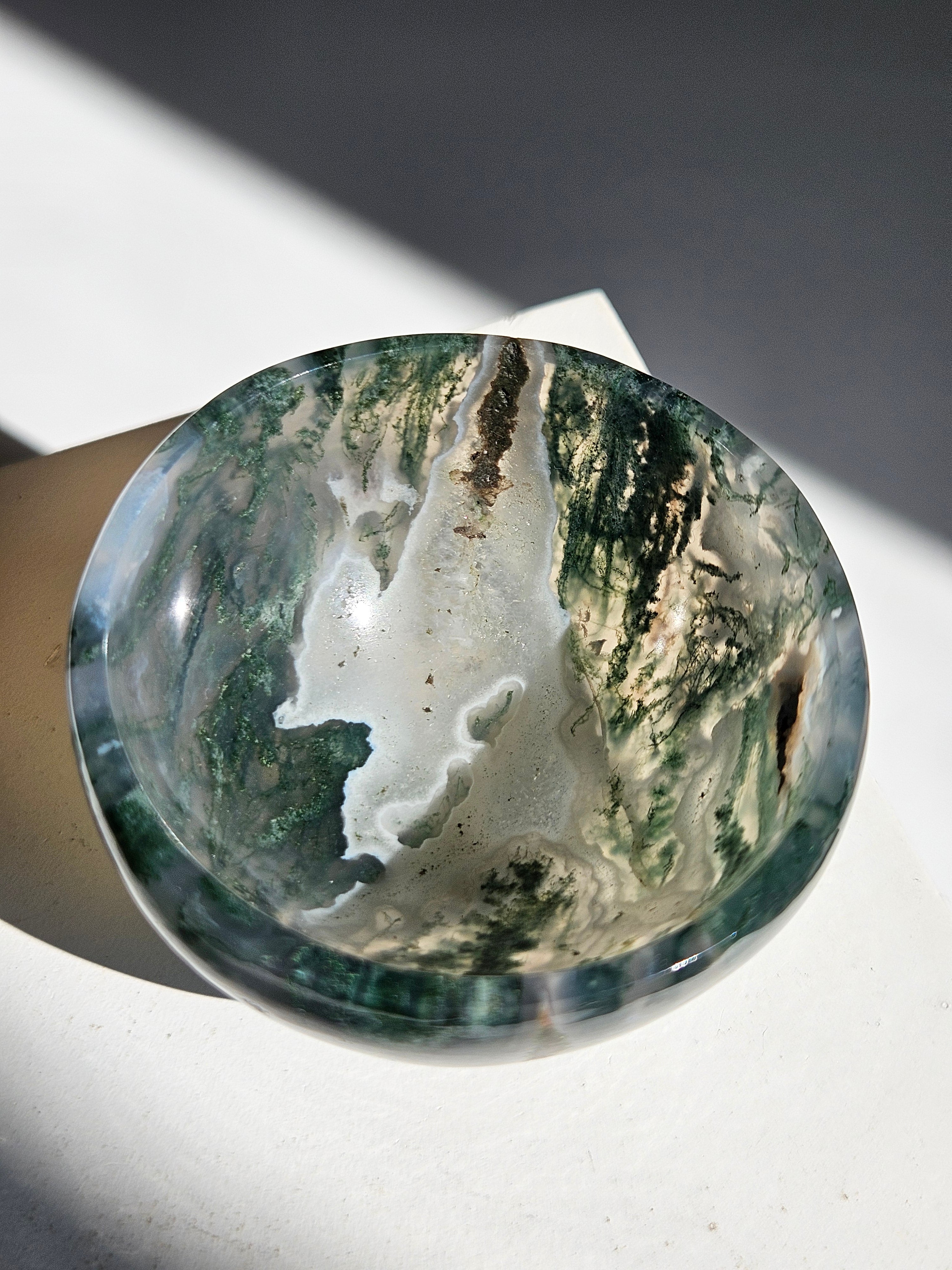 HQ Moss Agate Mini Bowl 010