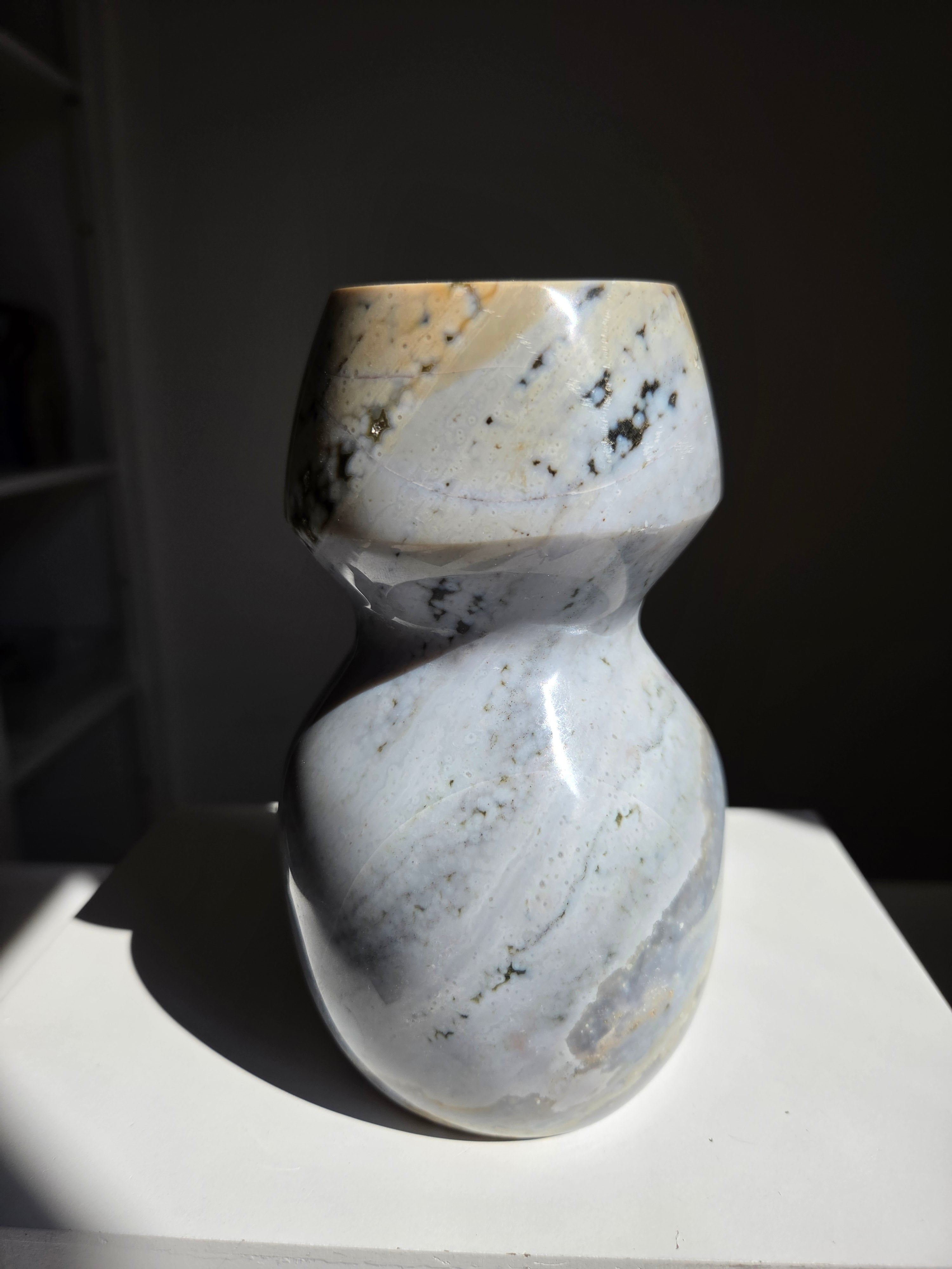 Sea Jasper Vase
