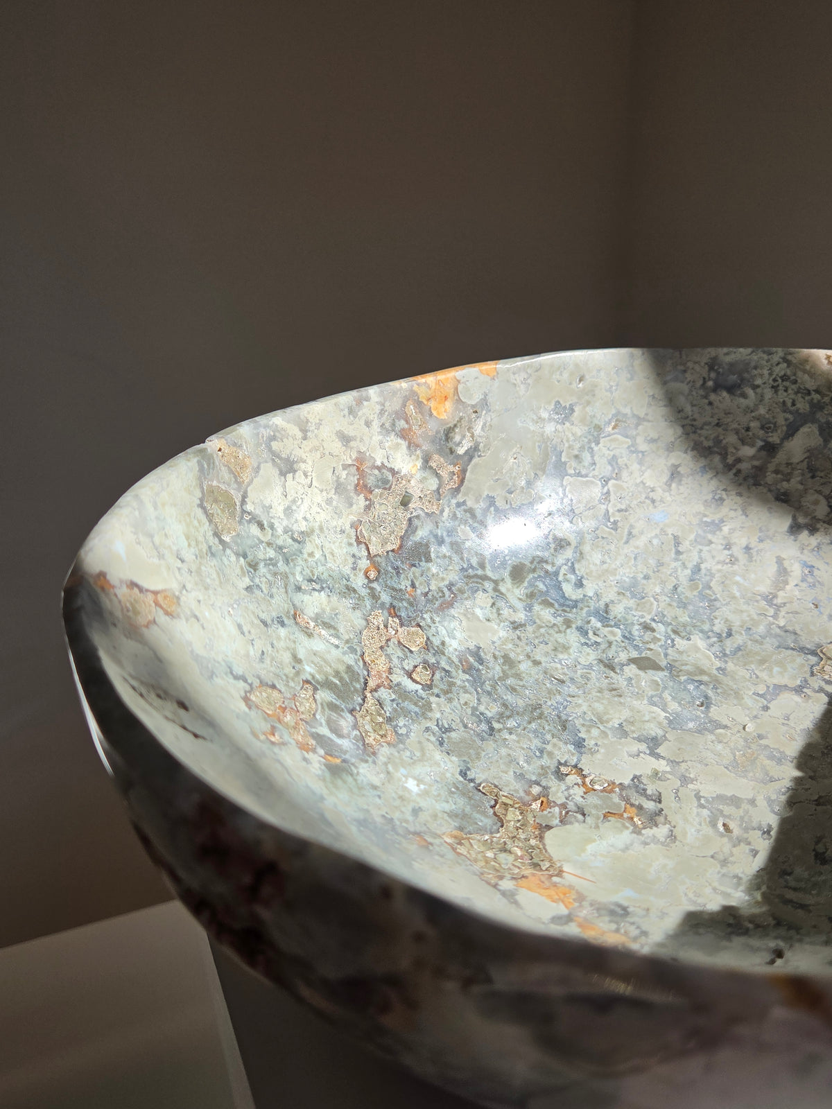 Green Jasper Bowl