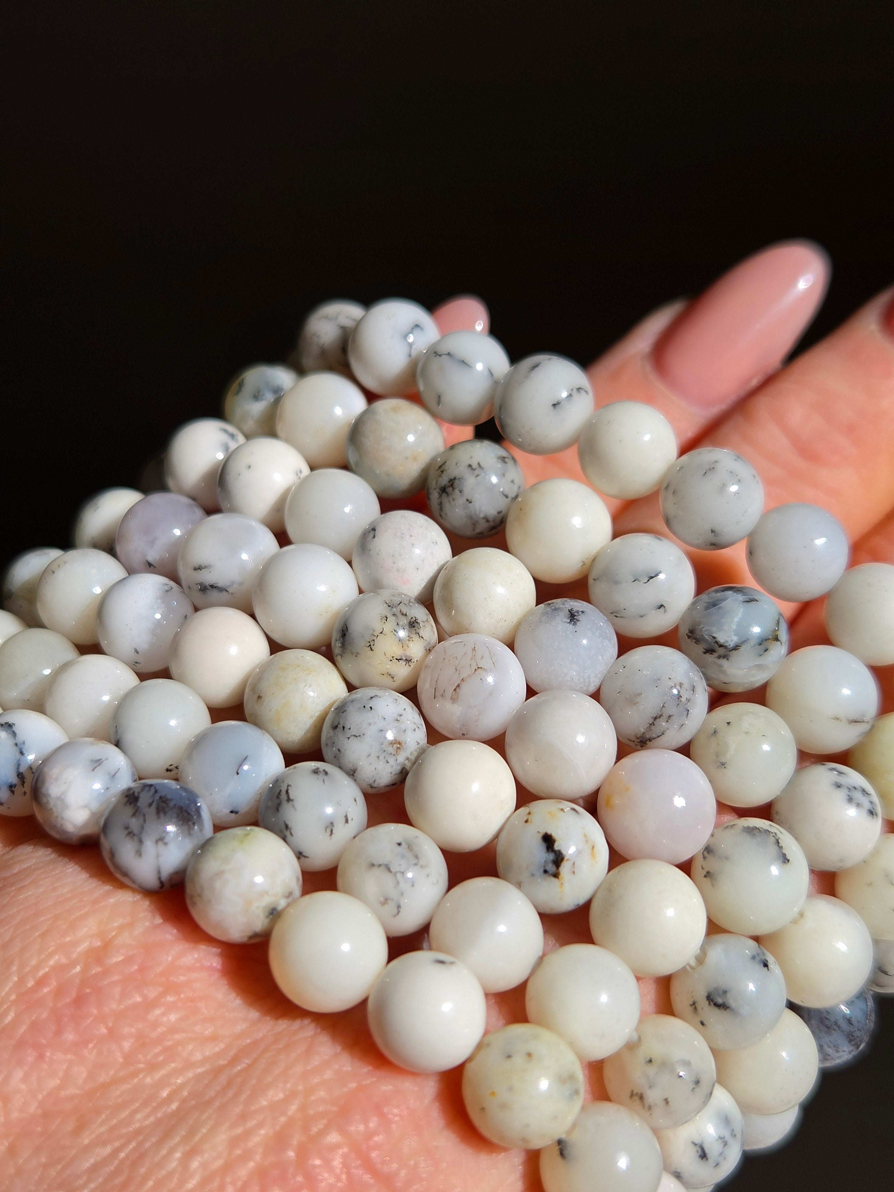 Dendritic Opal Bracelet | 8mm