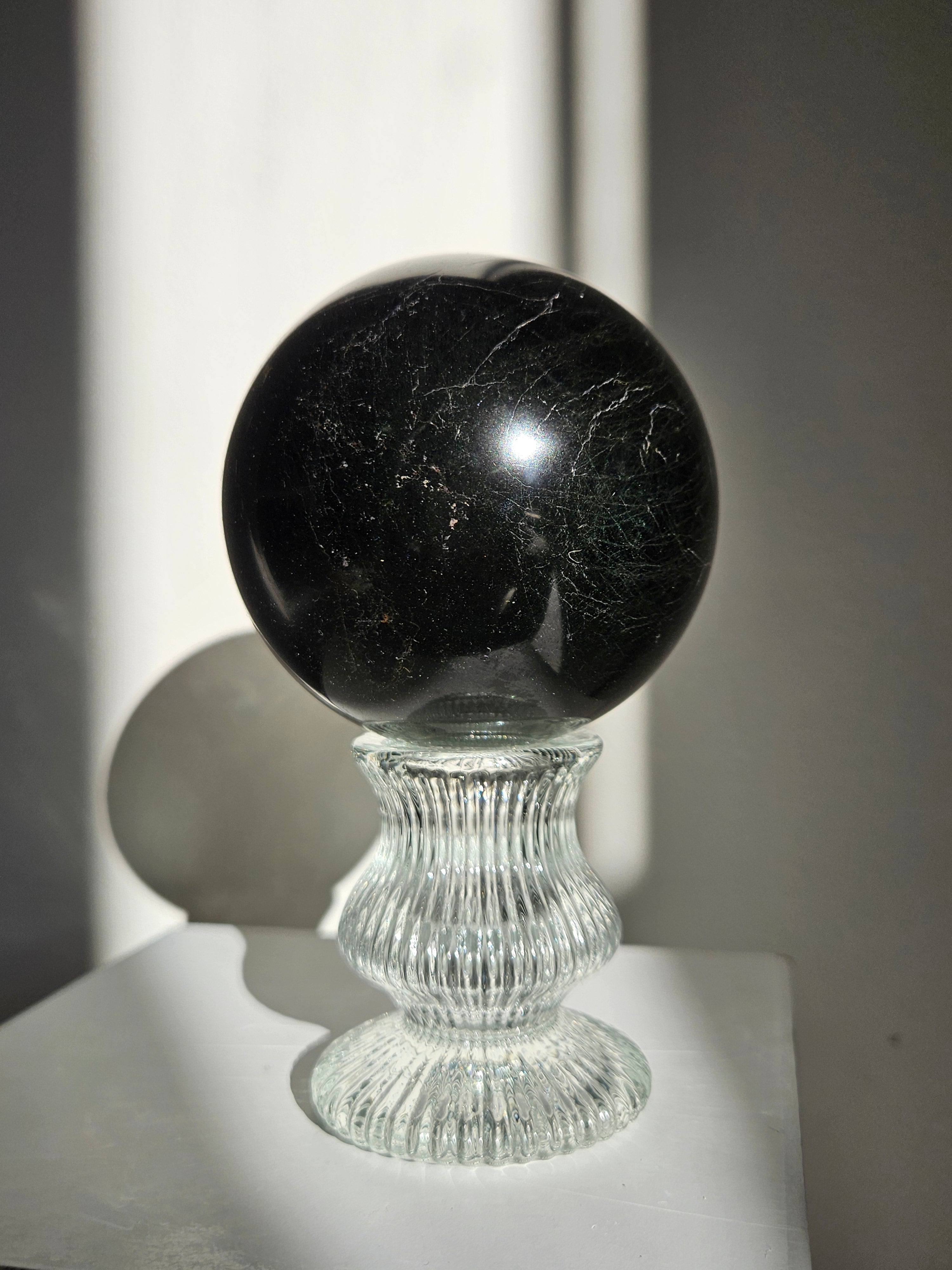 Black Tourmaline Sphere 005