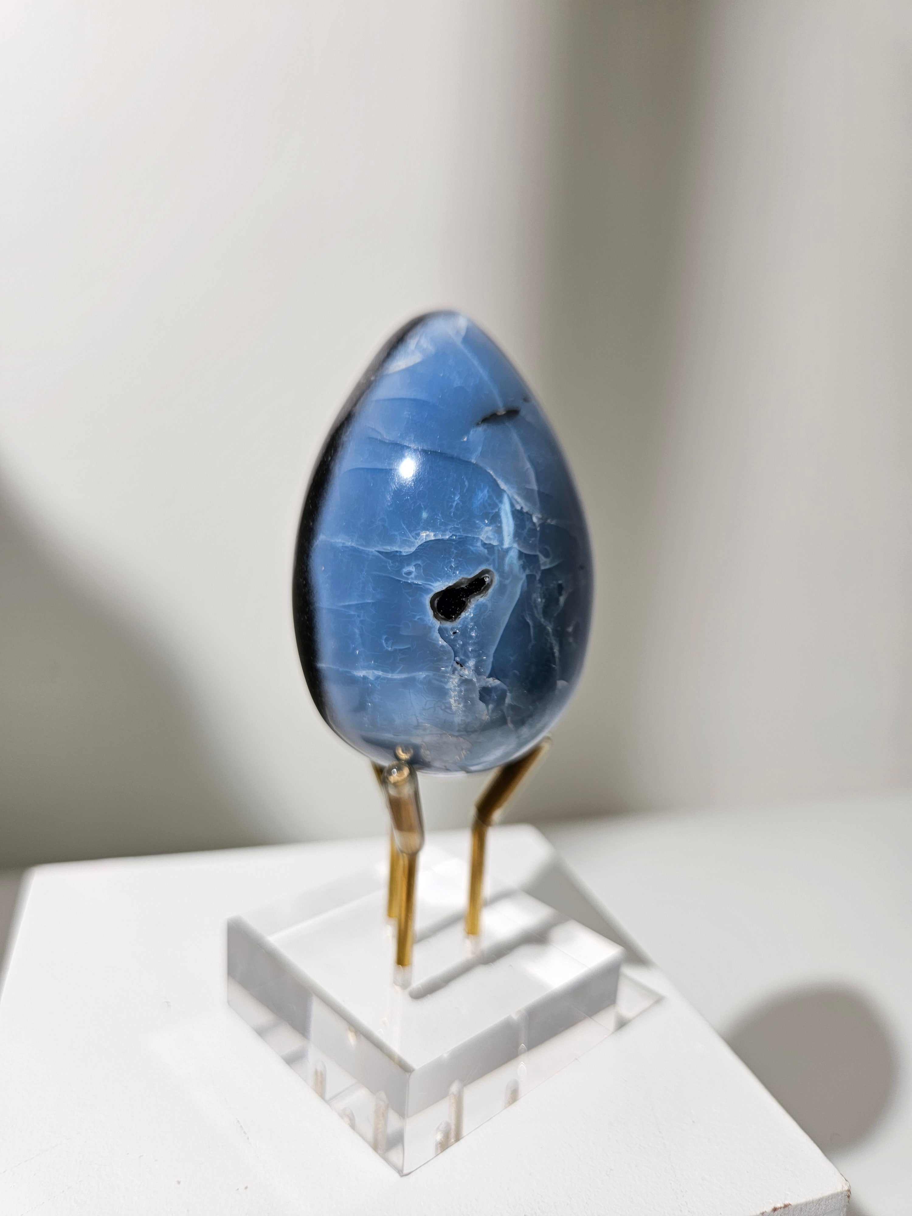 Owyhee Blue Opal Egg 006