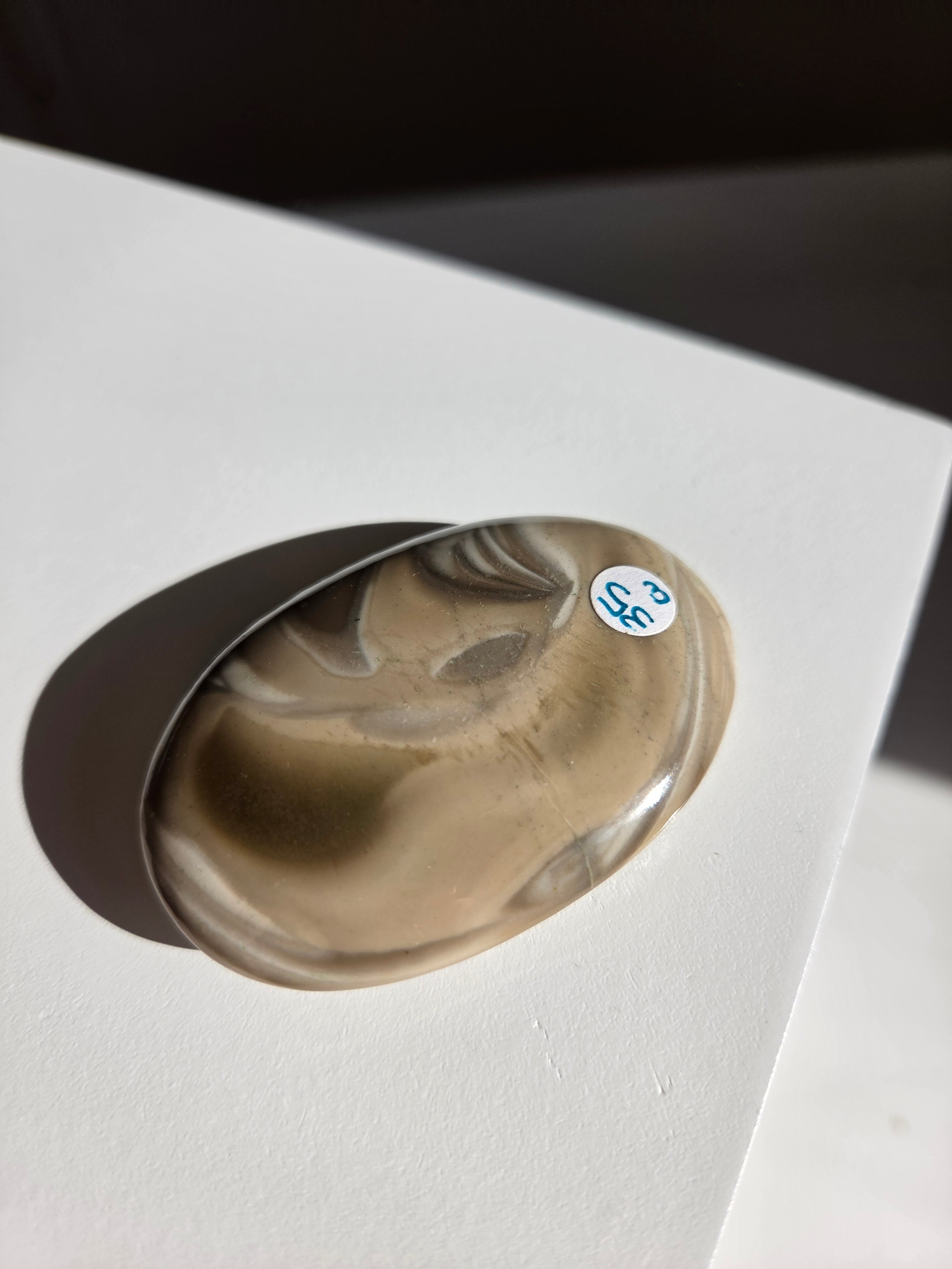 Polished Flint Palmstone 001