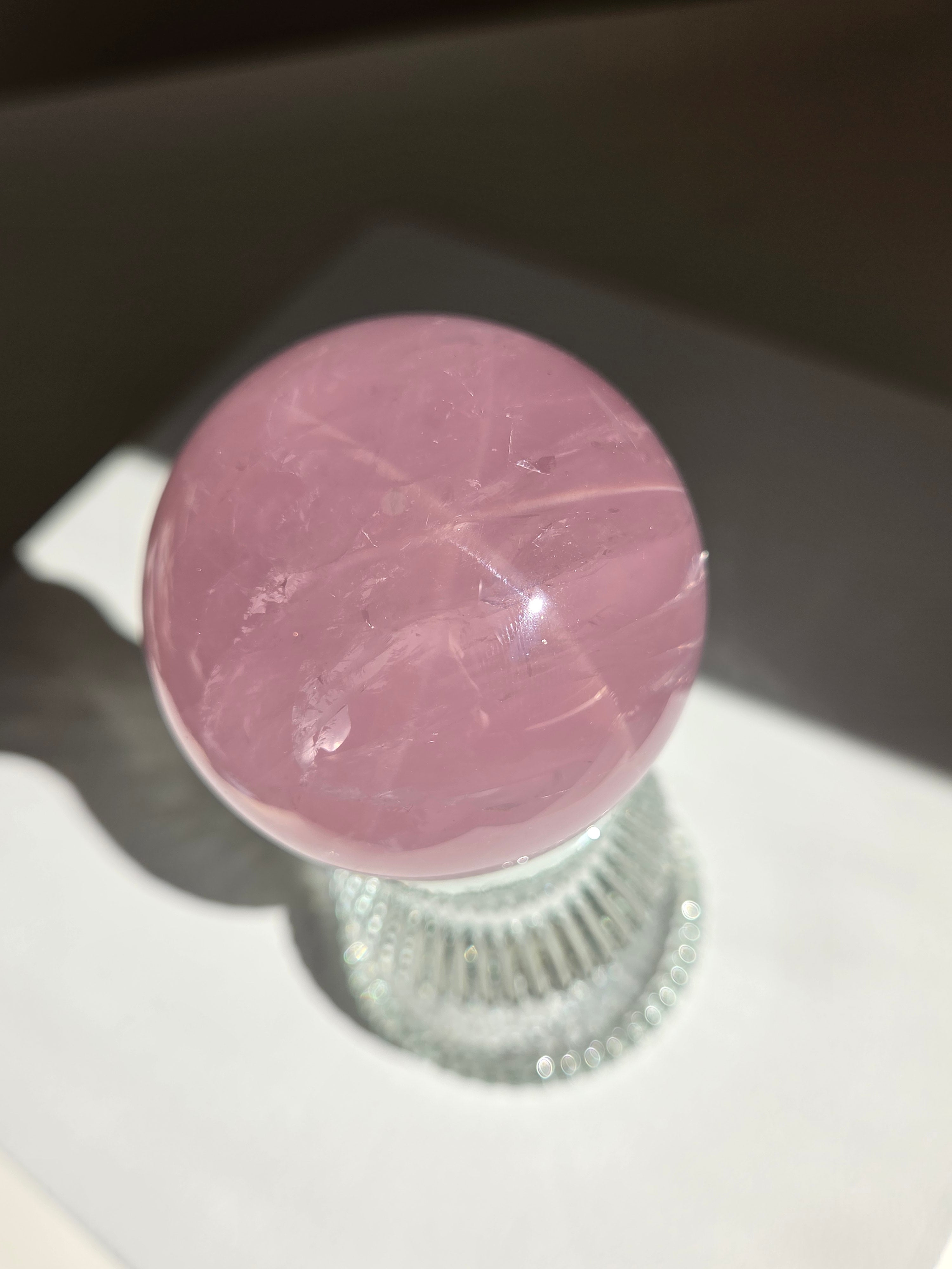 Rose Quartz Sphere 016