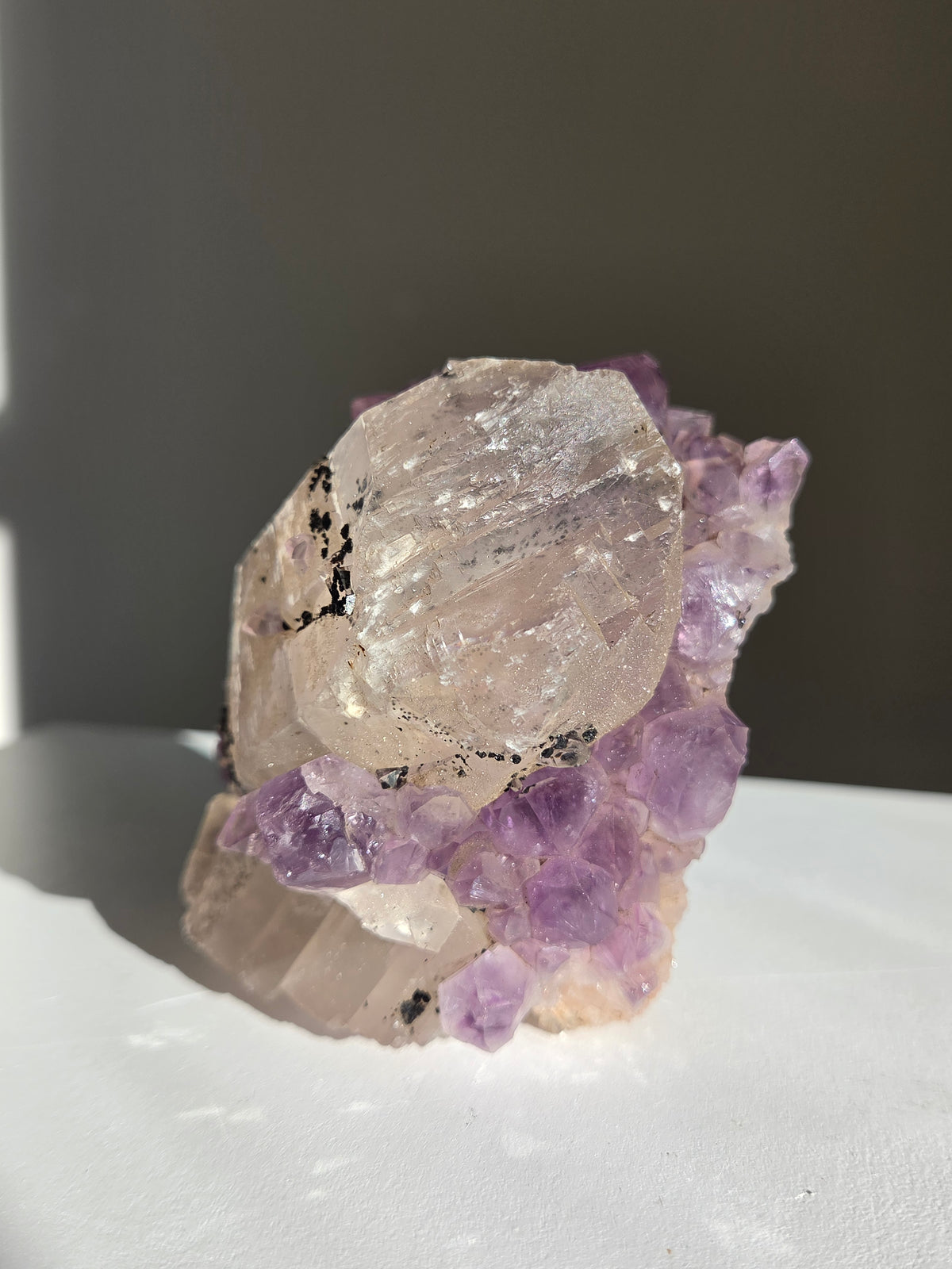 Amethyst x Calcite 002