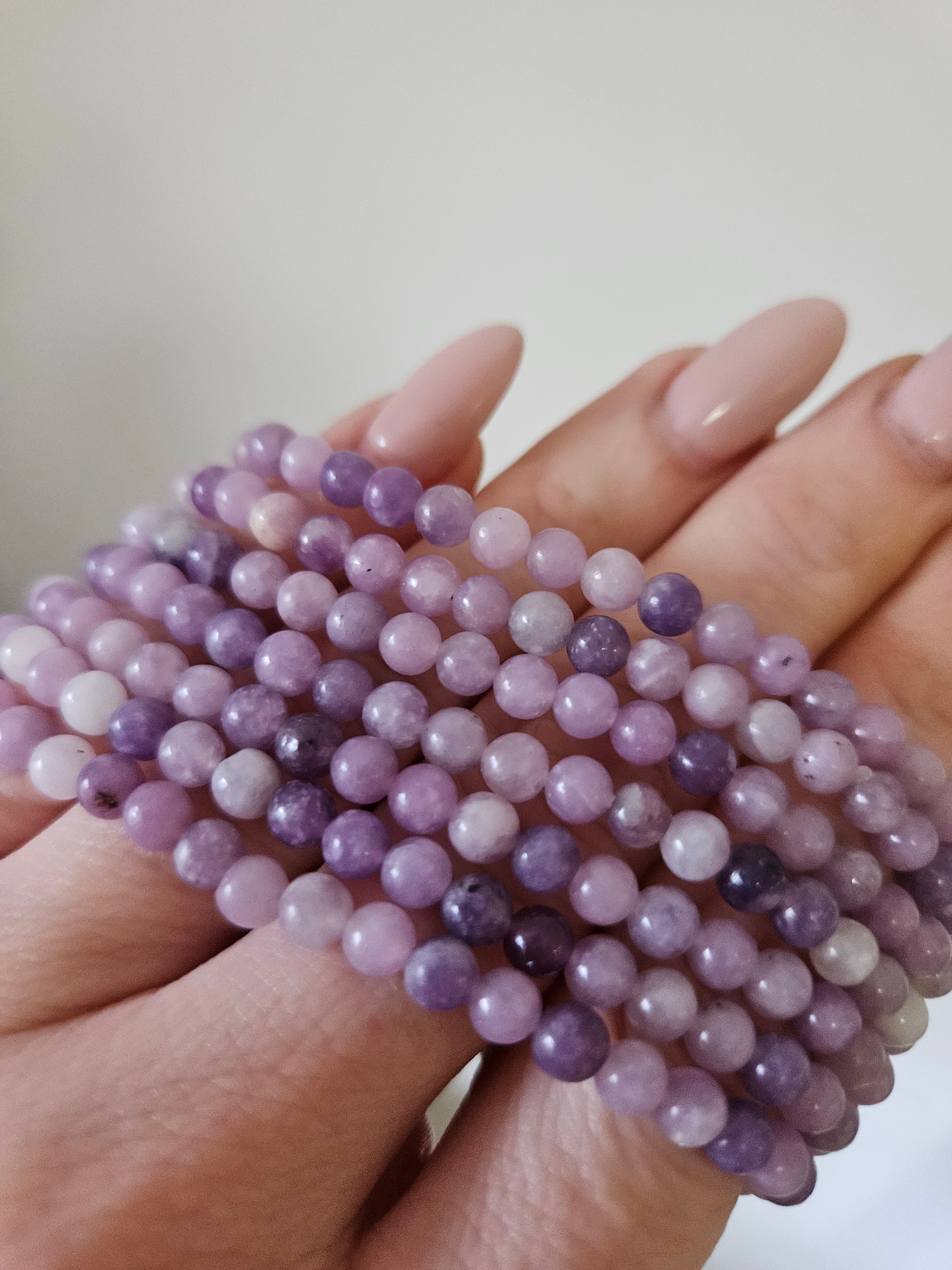 Lepidolite Bracelet | 4mm