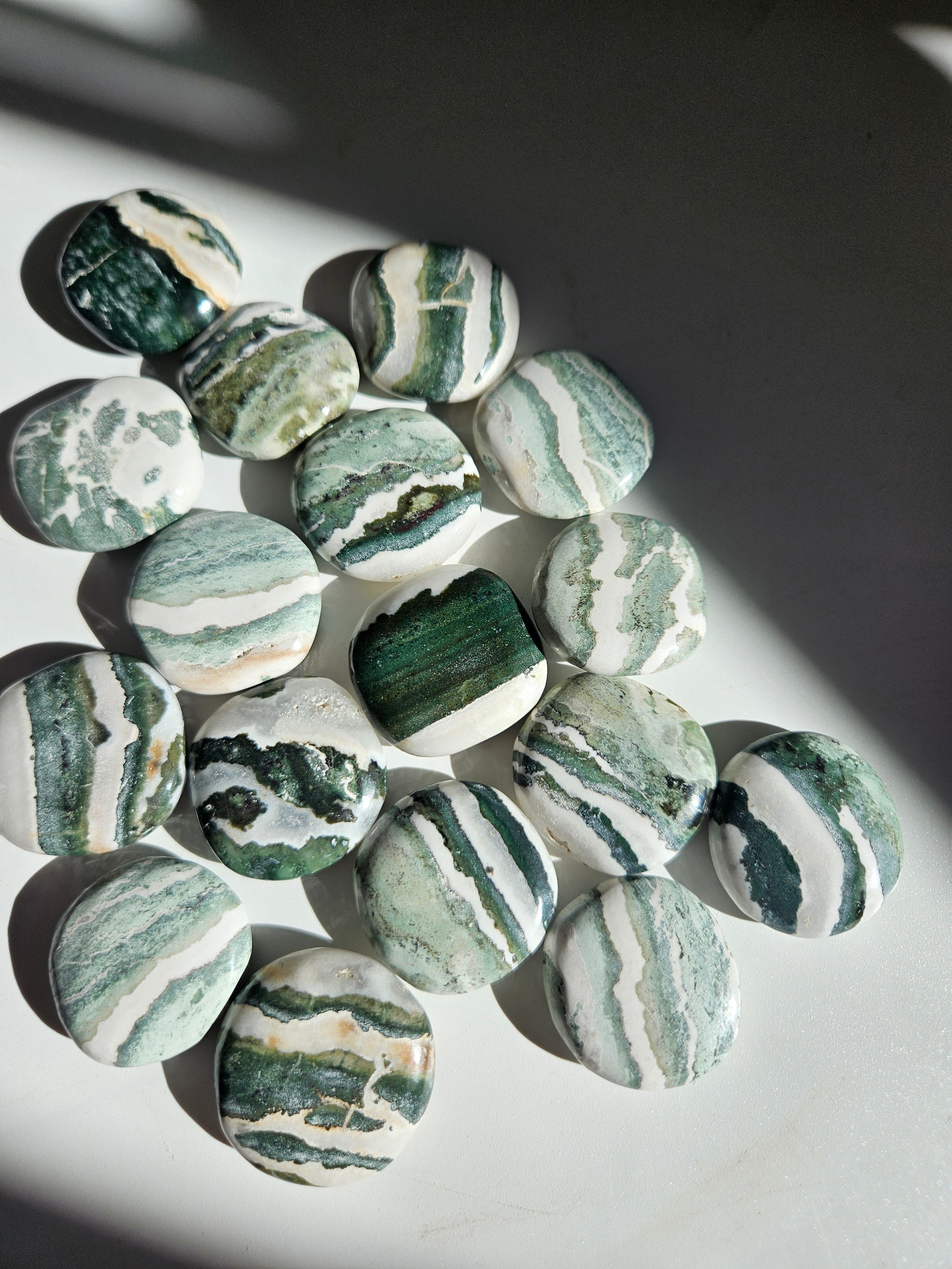 Green Sardonyx Mini Flat