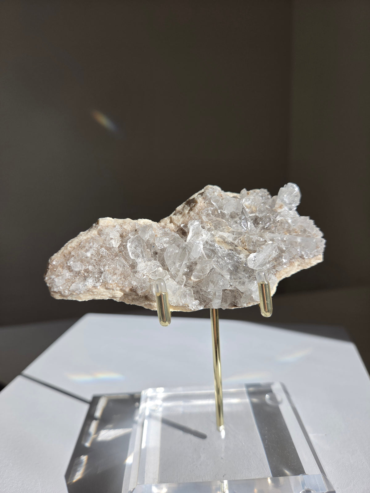 Selenite Cluster 003