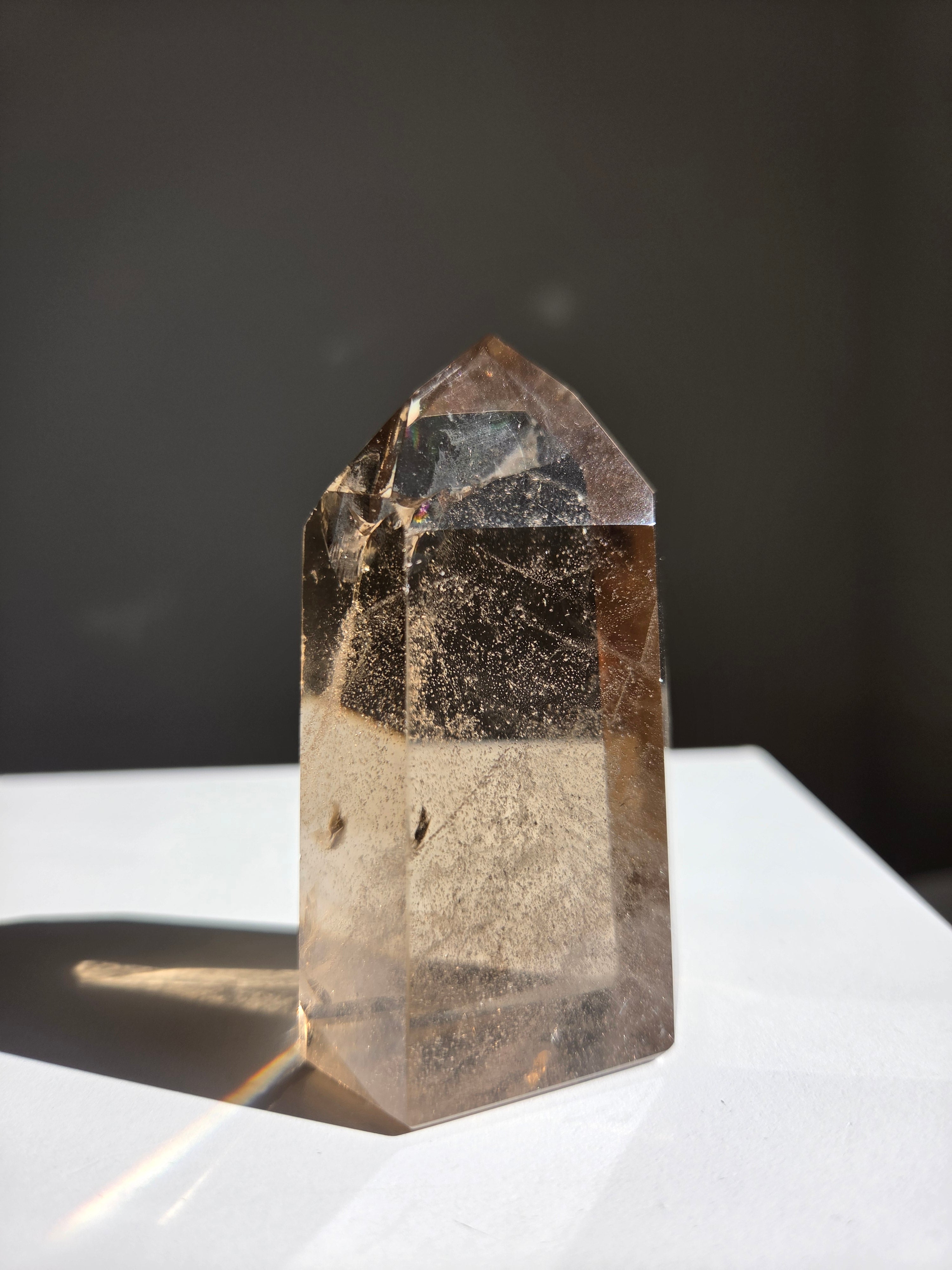 Smoky Quartz Tower 012
