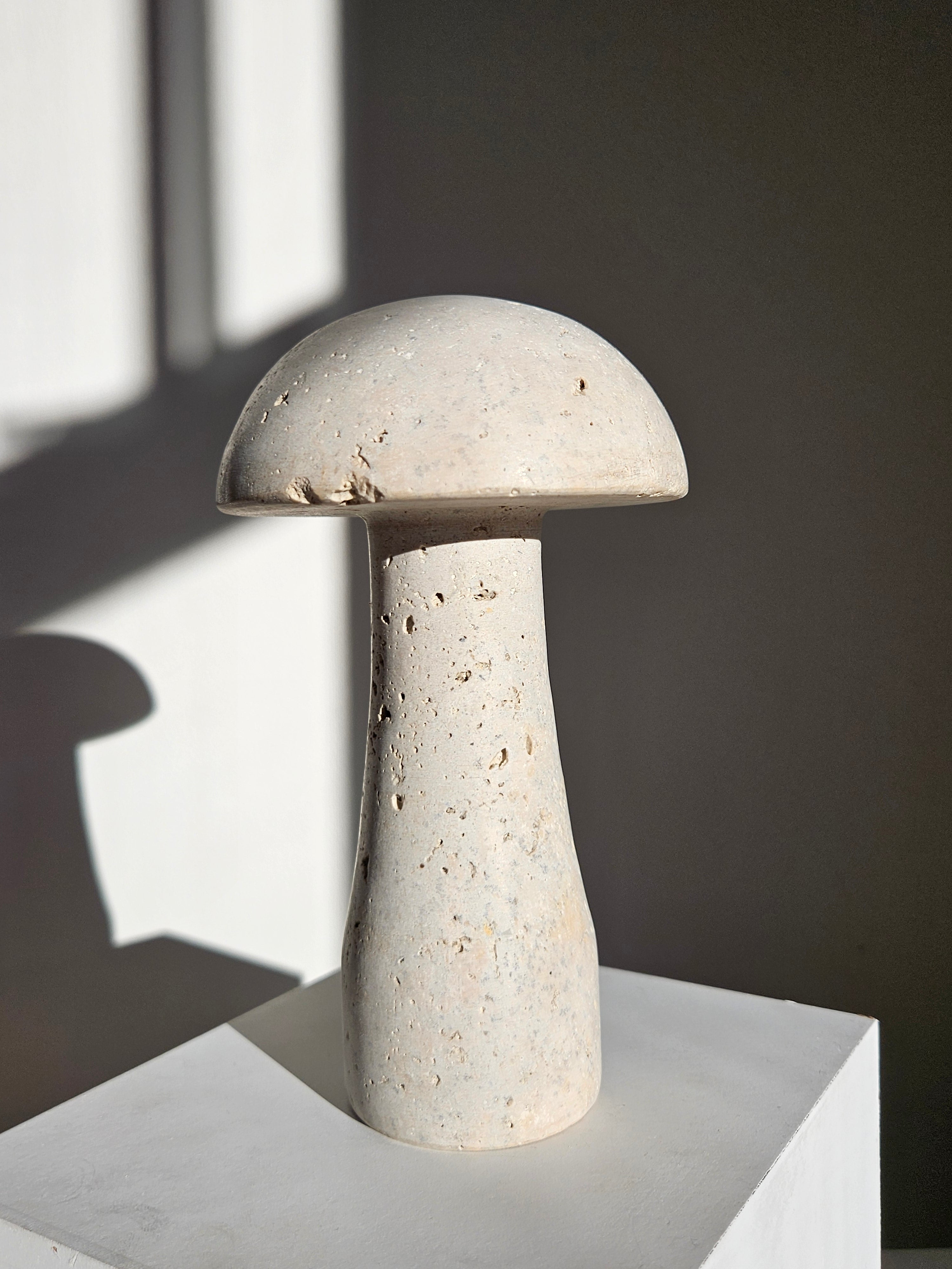 Travertine Mushroom 001