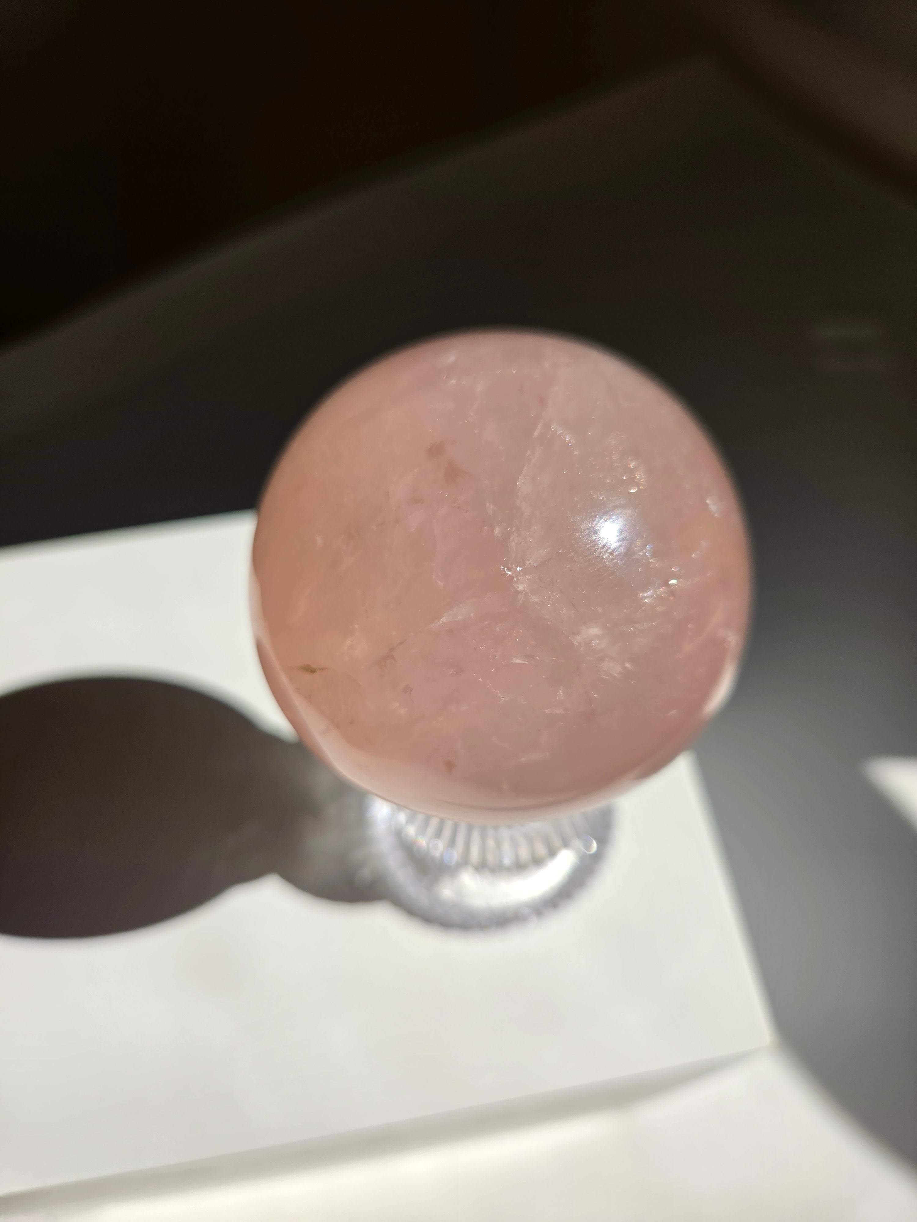 Rose Quartz Sphere 008