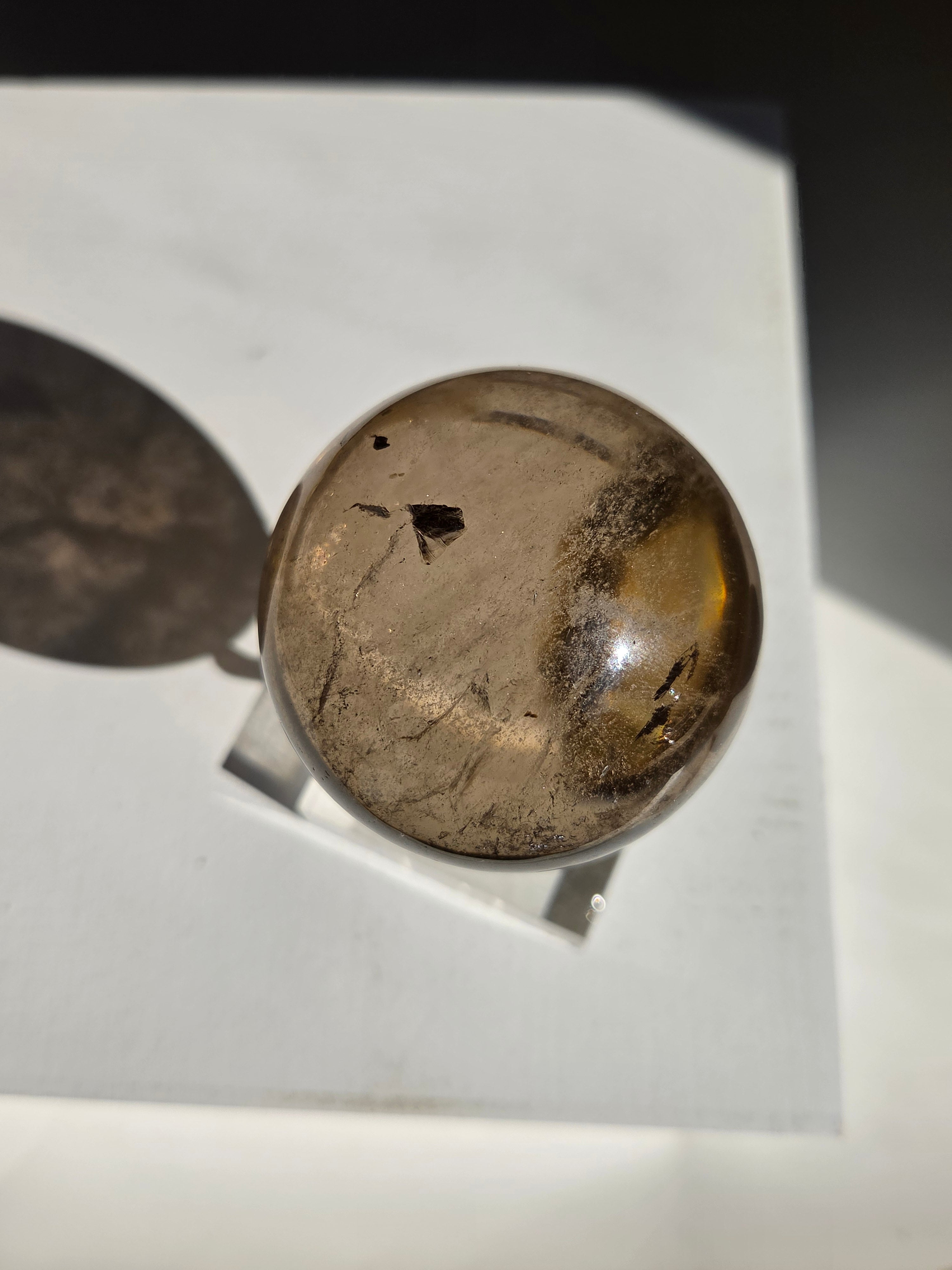 Smoky Quartz Sphere 006