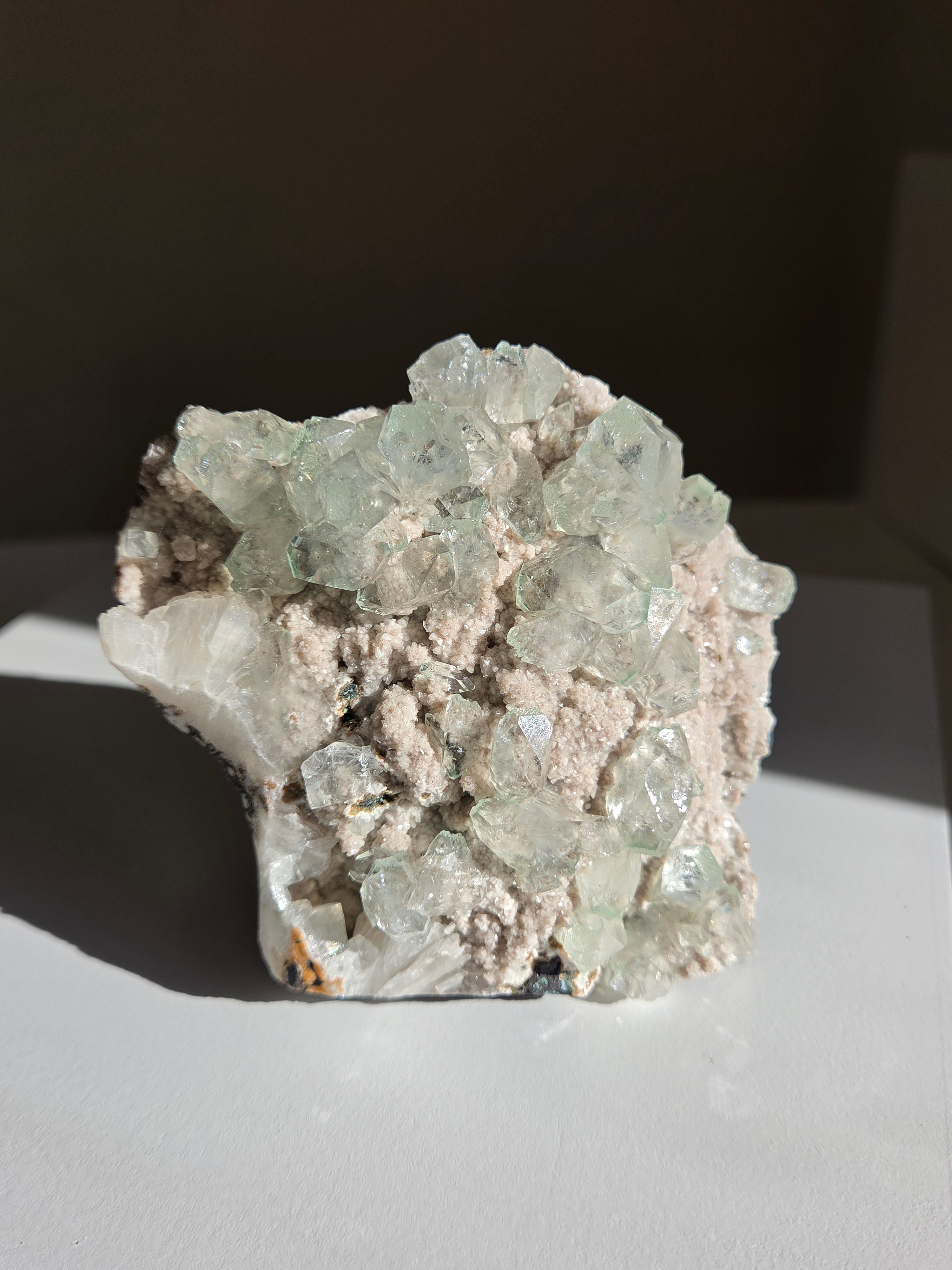 Minty Green Apophyllite 005