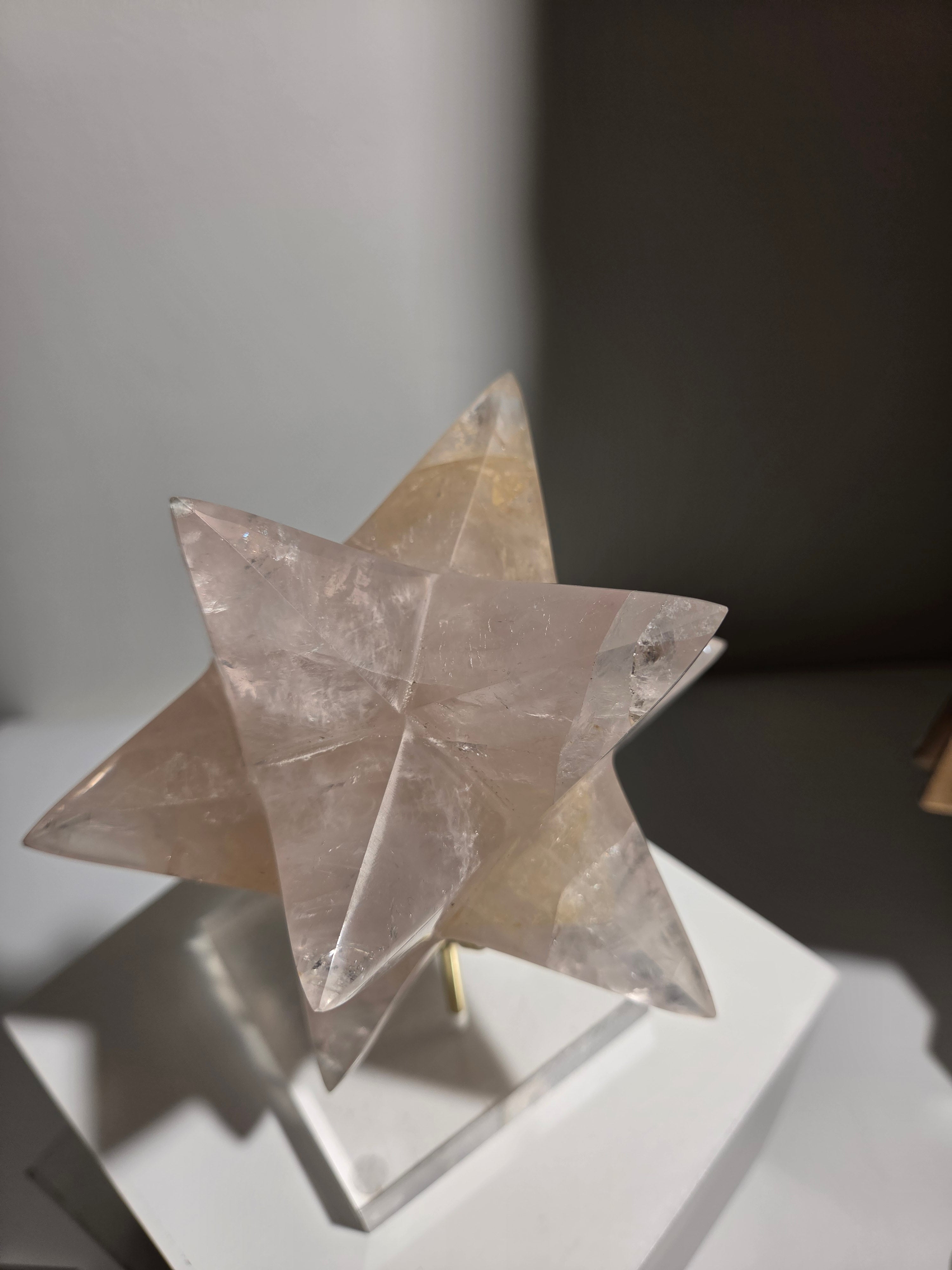 Rose Quartz x Golden Healer Asteroid 008