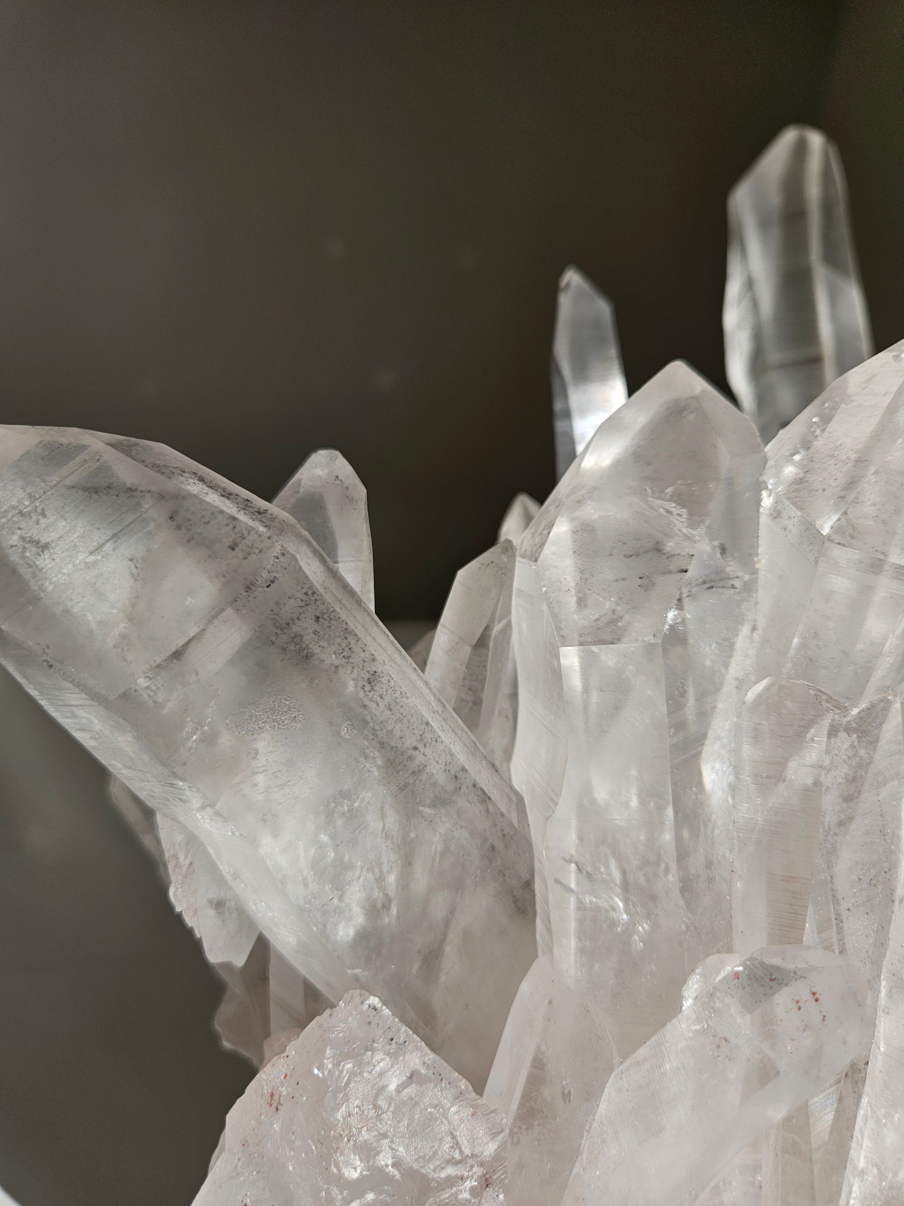 Lemurian Quartz Cluster 001