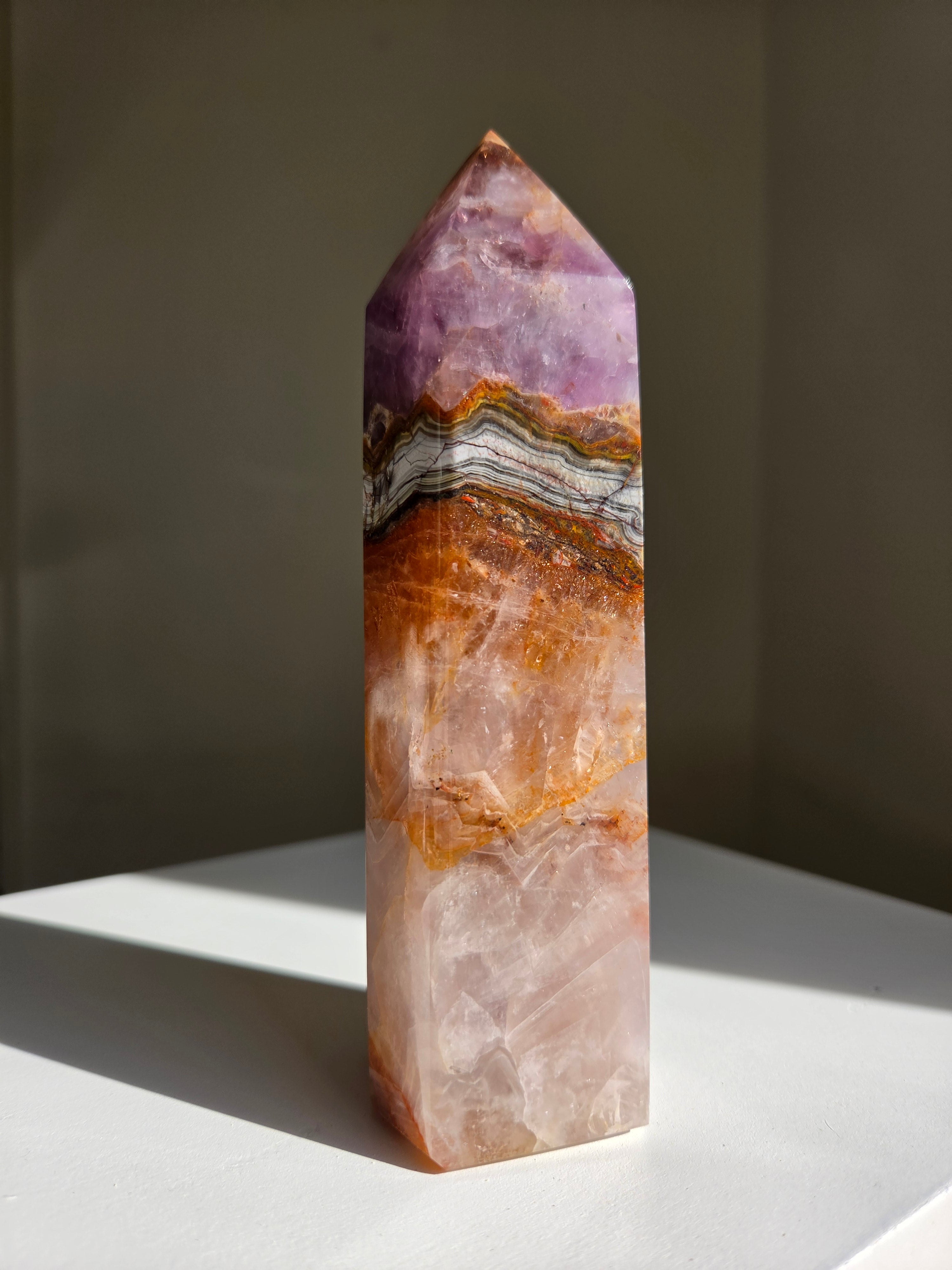 Agate x Amethyst Tower 001