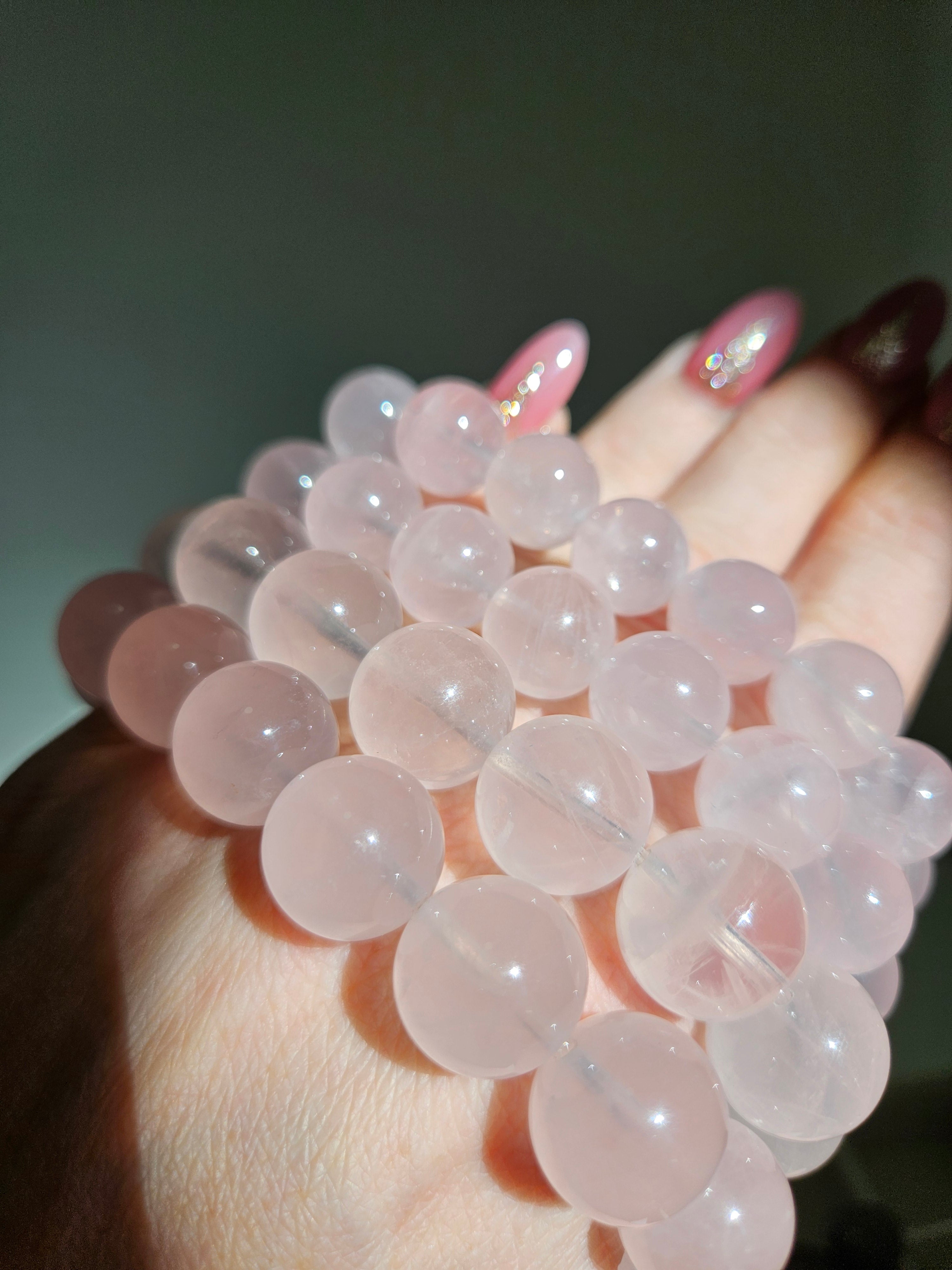 Rose Quartz Bracelet | 13-16mm